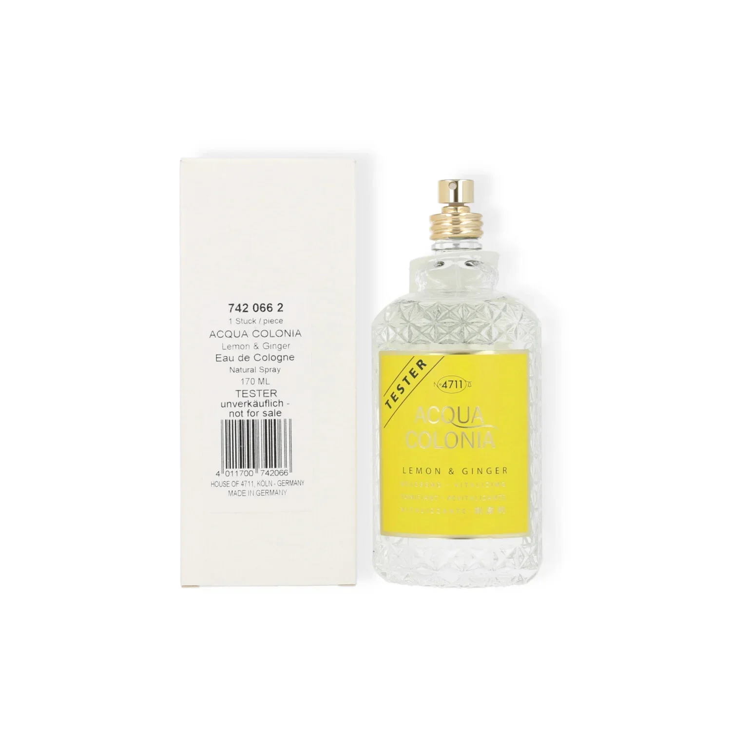 4711 Acqua Colonia Lemon & Ginger Eau de Cologne for Unisex - Image 3