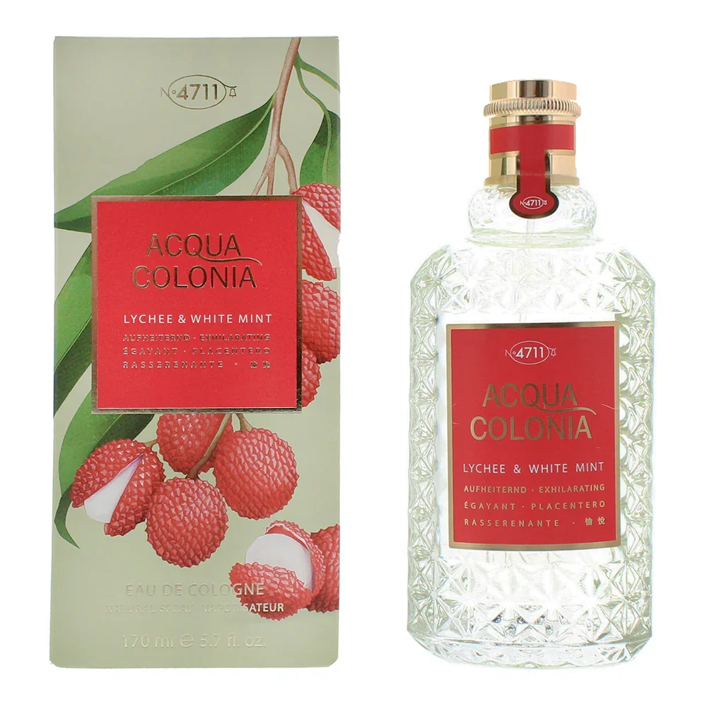 4711 Acqua Colonia Lychee & White Mint Eau de Cologne for Unisex