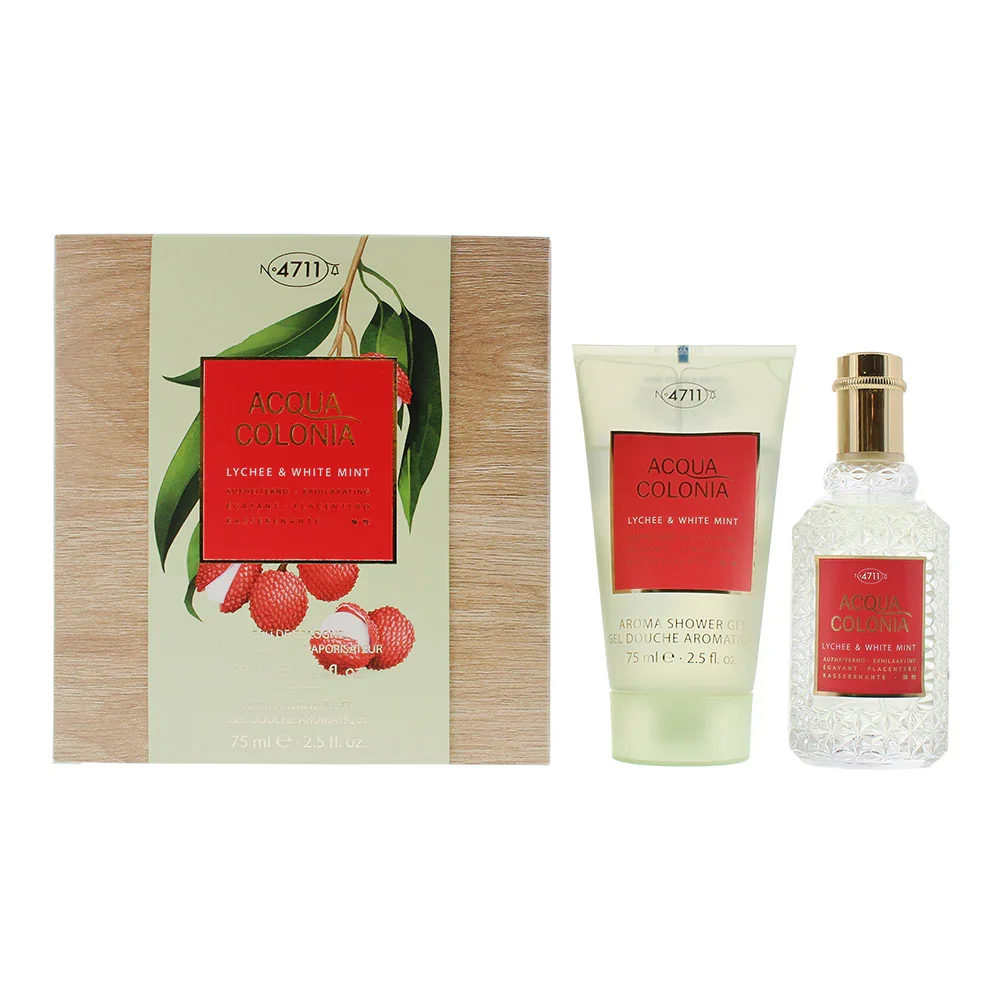 4711 Acqua Colonia Lychee & White Mint Eau de Cologne for Unisex - Image 3