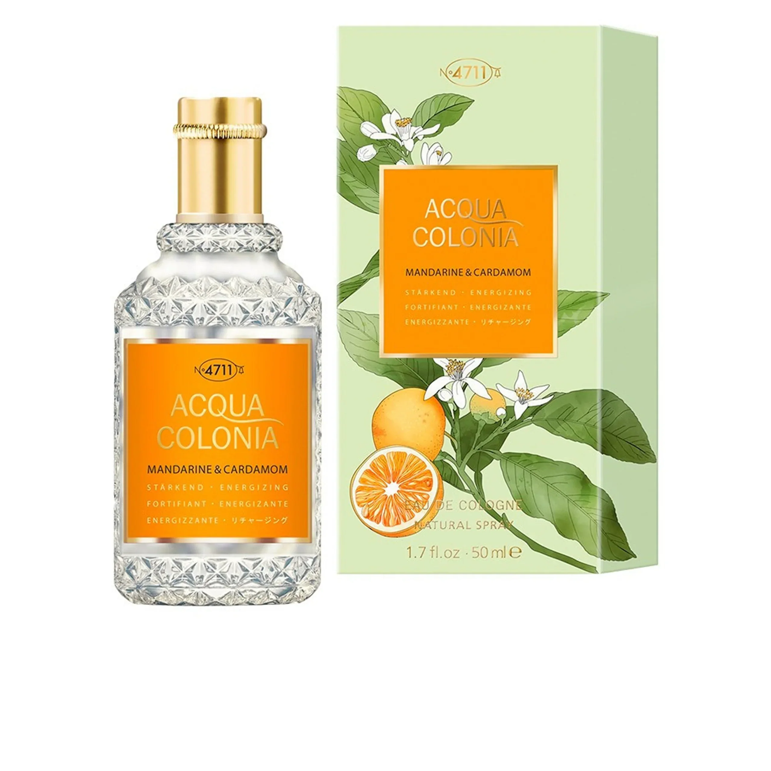 4711 Acqua Colonia Mandarin & Cardamom Eau de Cologne for Unisex - Image 2