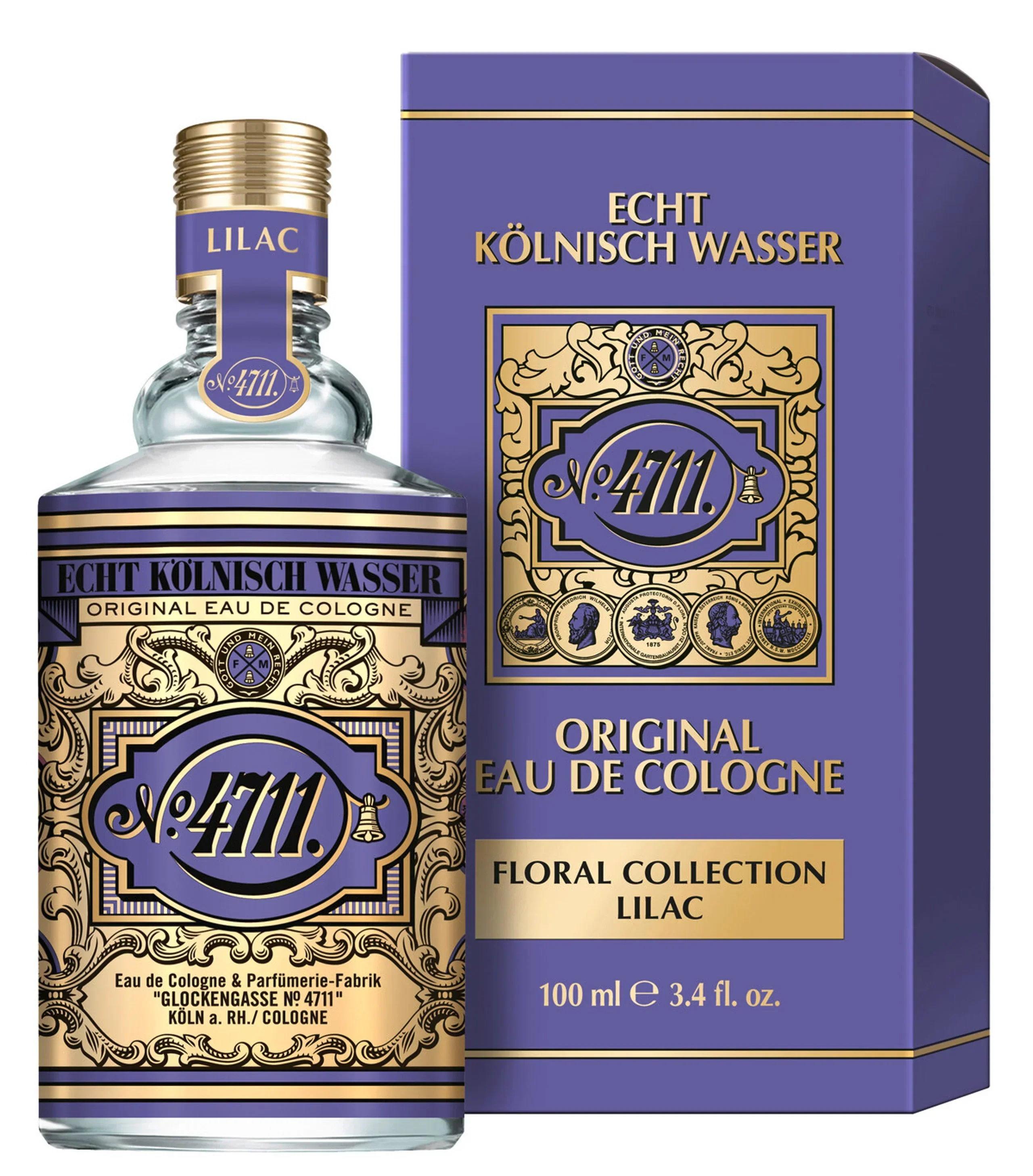 4711 Floral Collection Lilac Eau de Cologne for Unisex