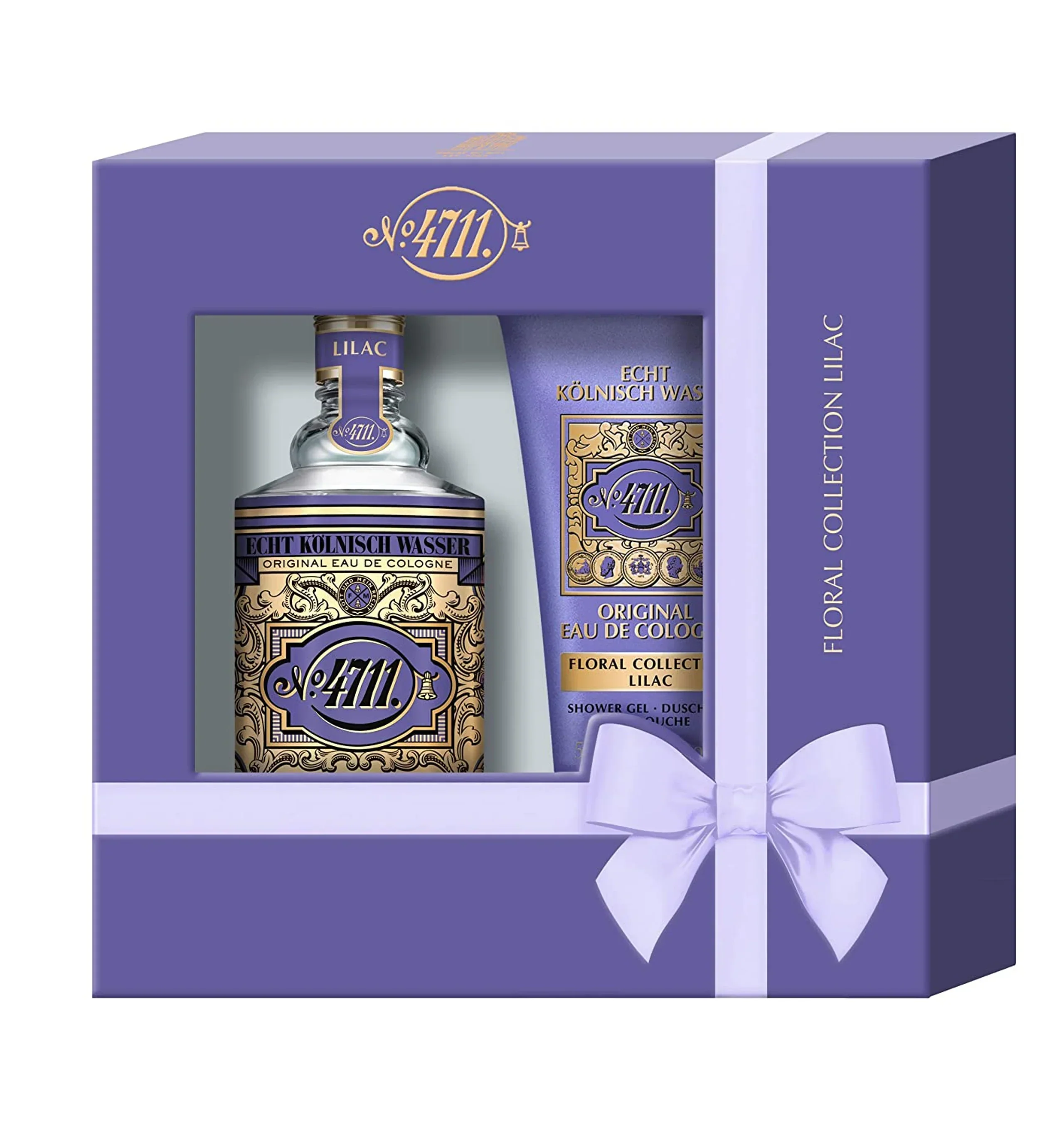 4711 Floral Collection Lilac Eau de Cologne for Unisex - Image 2