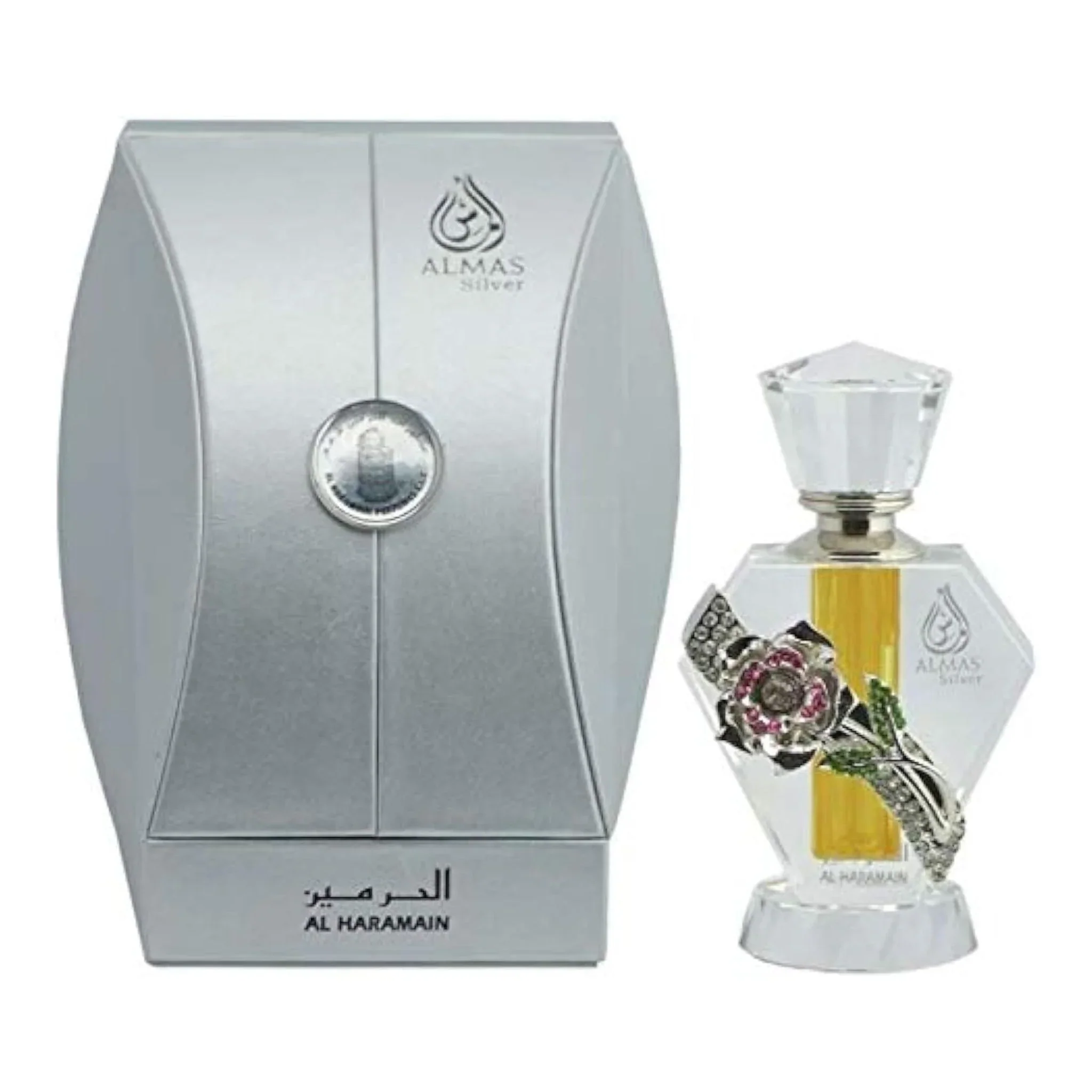 Al Haramain Almas Silver Perfume Oil for Unisex