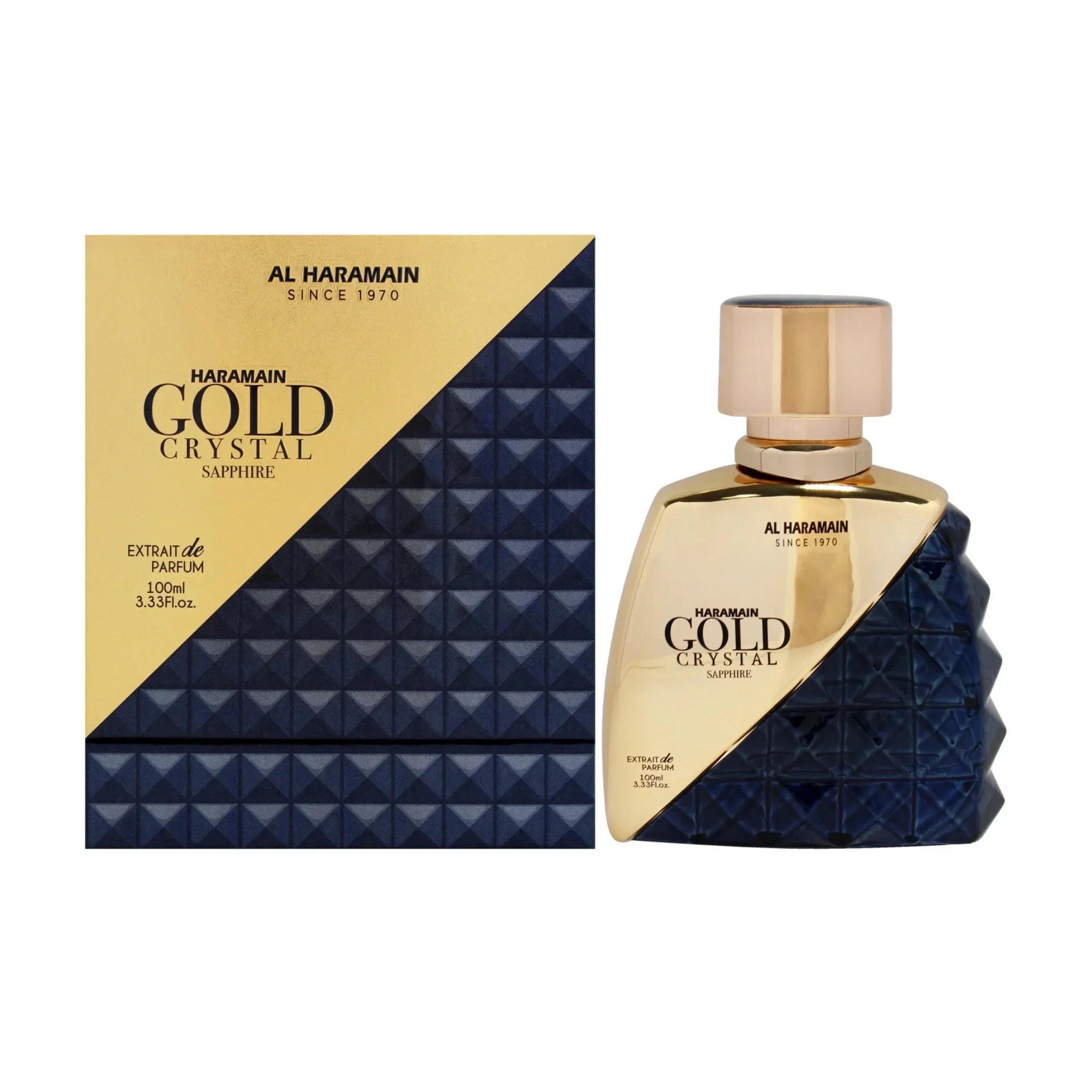 Al Haramain Gold Crystal Sapphire Extrait de Parfum for Unisex