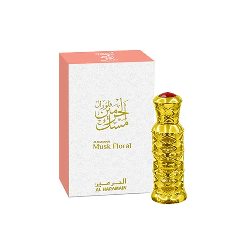 Al Haramain Musk Floral Perfume Oil for Women - Image 2