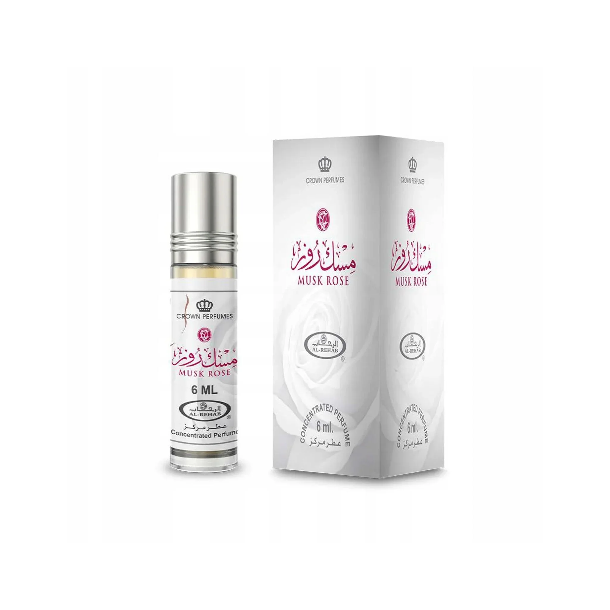 Al-Rehab Musk Rose Perfume Oil for Unisex