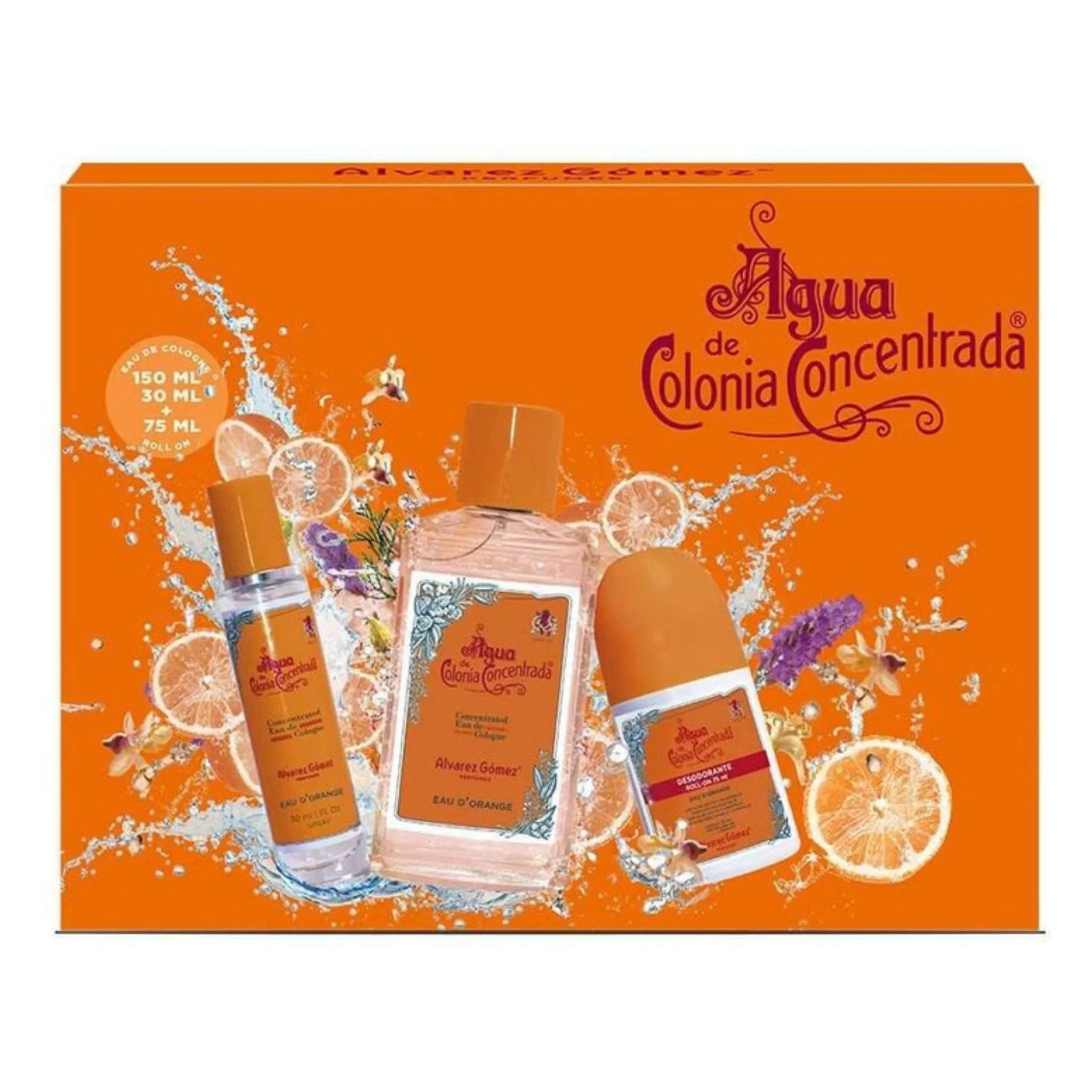 Alvarez Gomez Agua de Colonia Concentrada Eau D'Orange Eau de Cologne for Unisex - Image 2