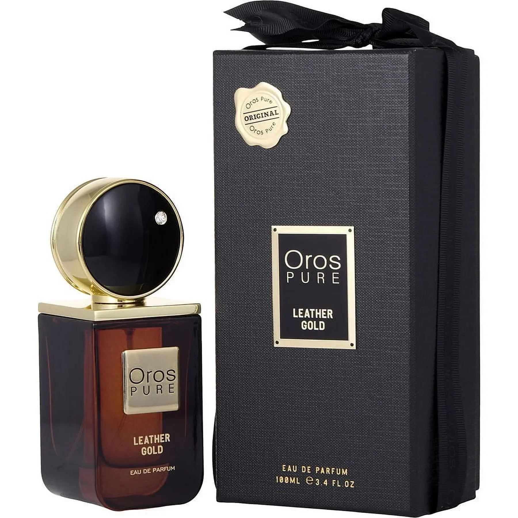 Armaf Oros Pure Leather Gold Eau de Parfum for Unisex