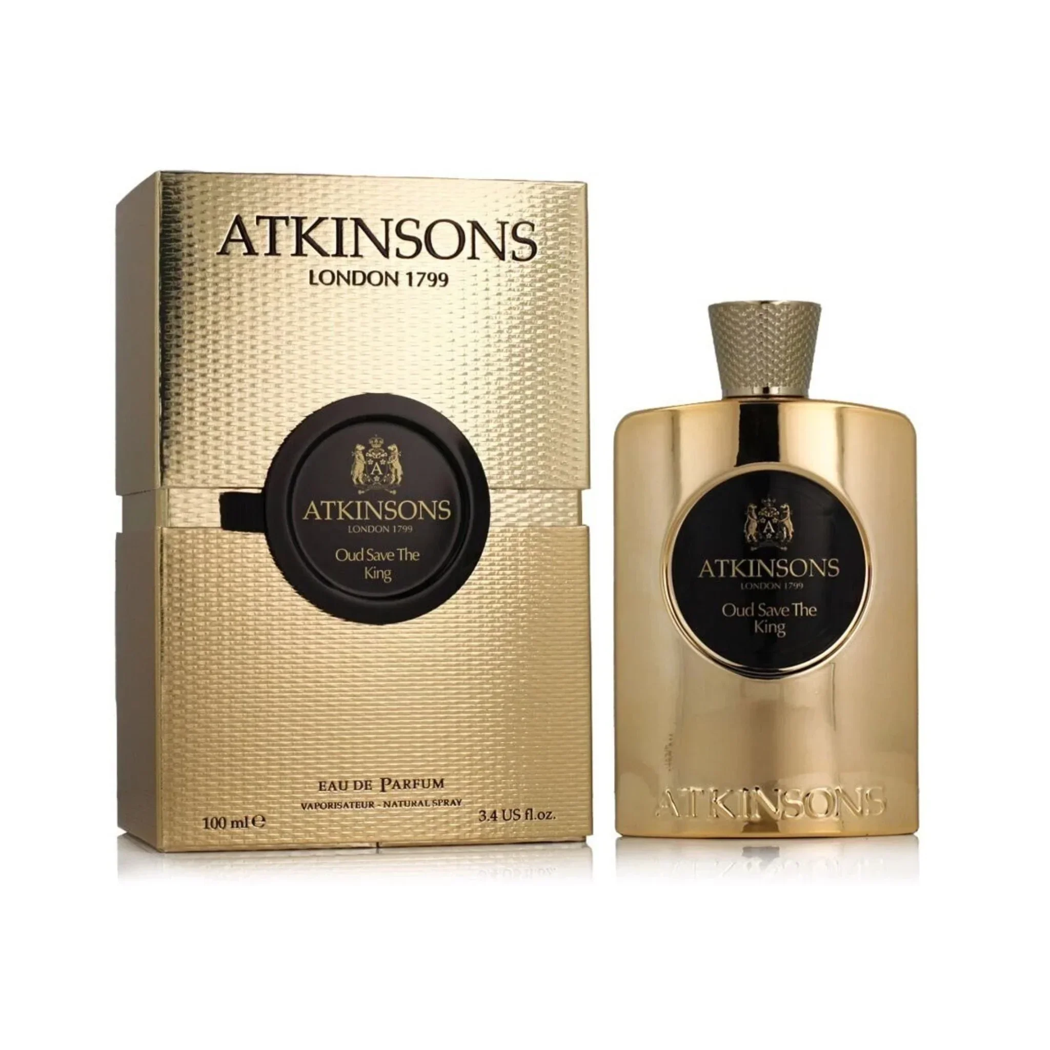 Atkinsons Oud Save The King Eau de Parfum for Men - Image 3