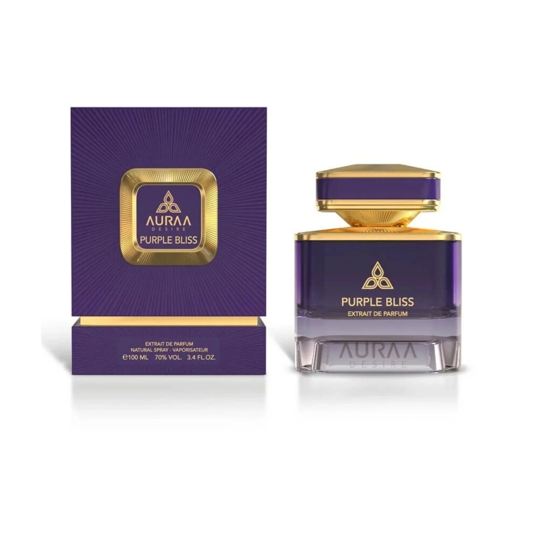 Auraa Desire Purple Bliss Extrait de Parfum for Unisex