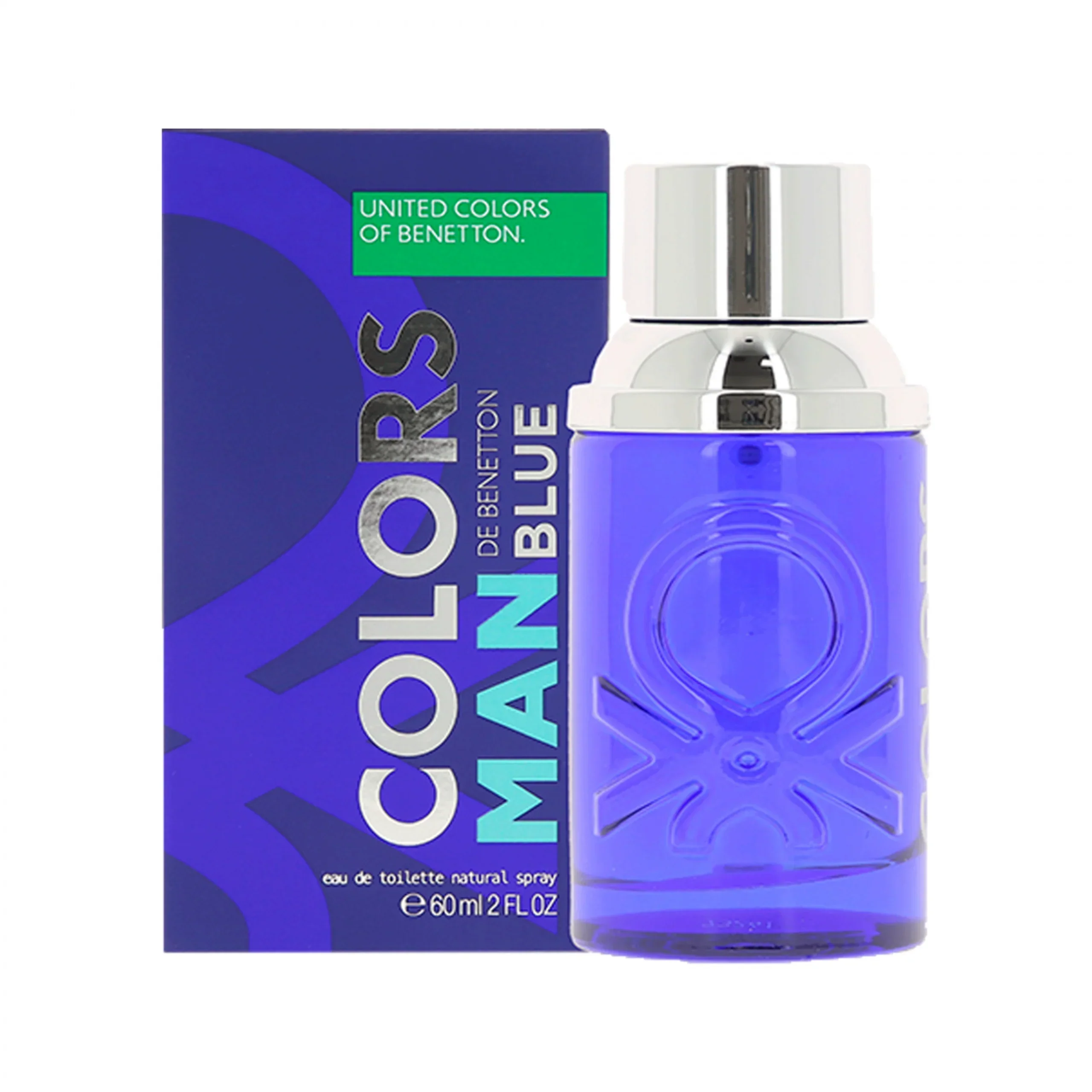 Benetton Colors Man Blue Eau de Toilette for Men - Image 2