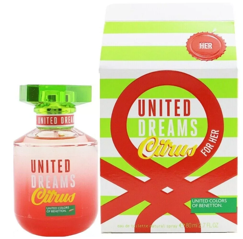 Benetton United Dreams Citrus Eau de Toilette for Women - Image 2