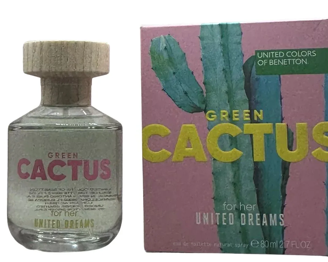 Benetton United Dreams Green Cactus For Her Eau de Toilette for Women