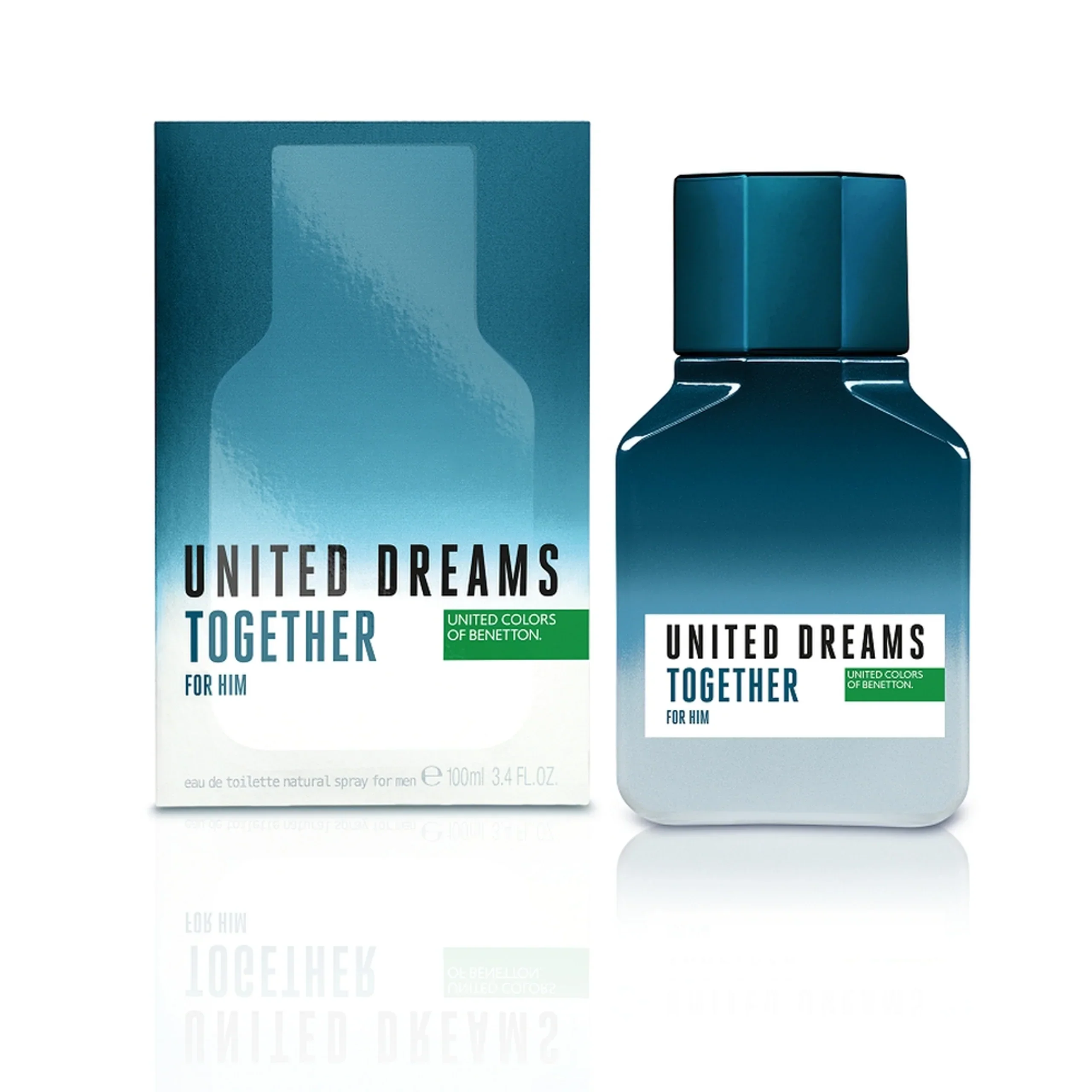 Benetton United Dreams Together Eau de Toilette for Men - Image 2