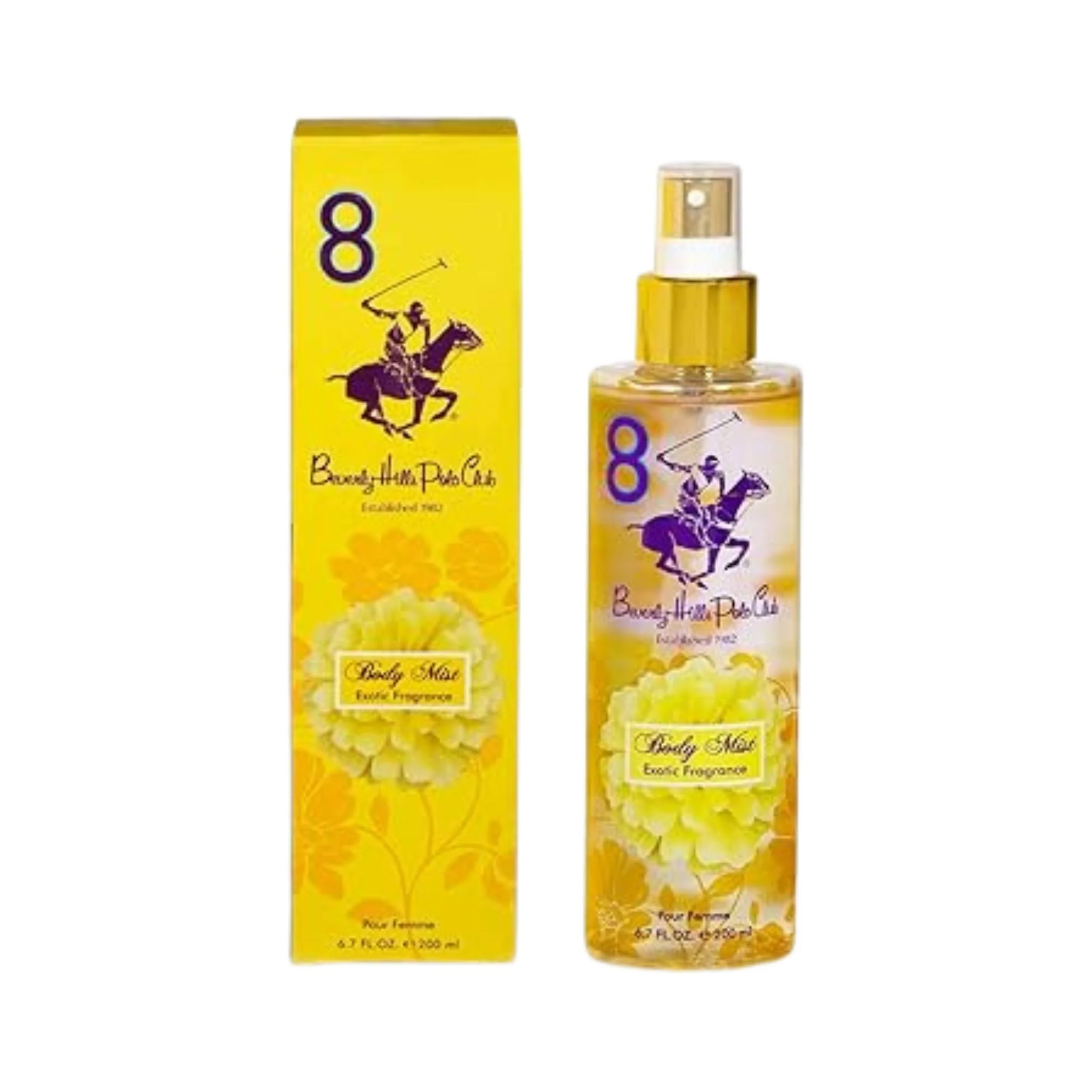 Beverly Hills Polo Club 8 Exotic Fragrance Mist for Women