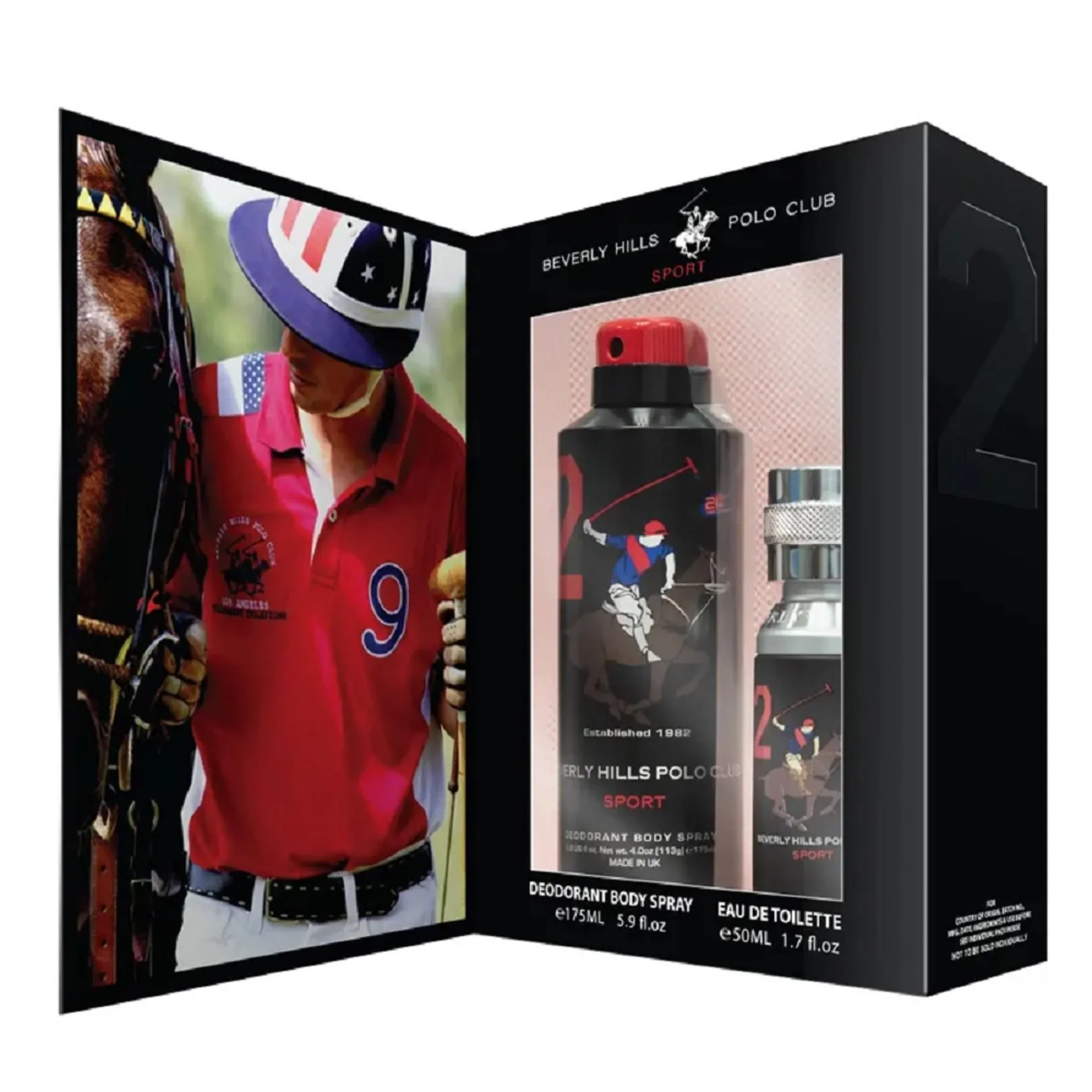 Beverly Hills Polo Club Sport 2 Eau de Toilette for Men