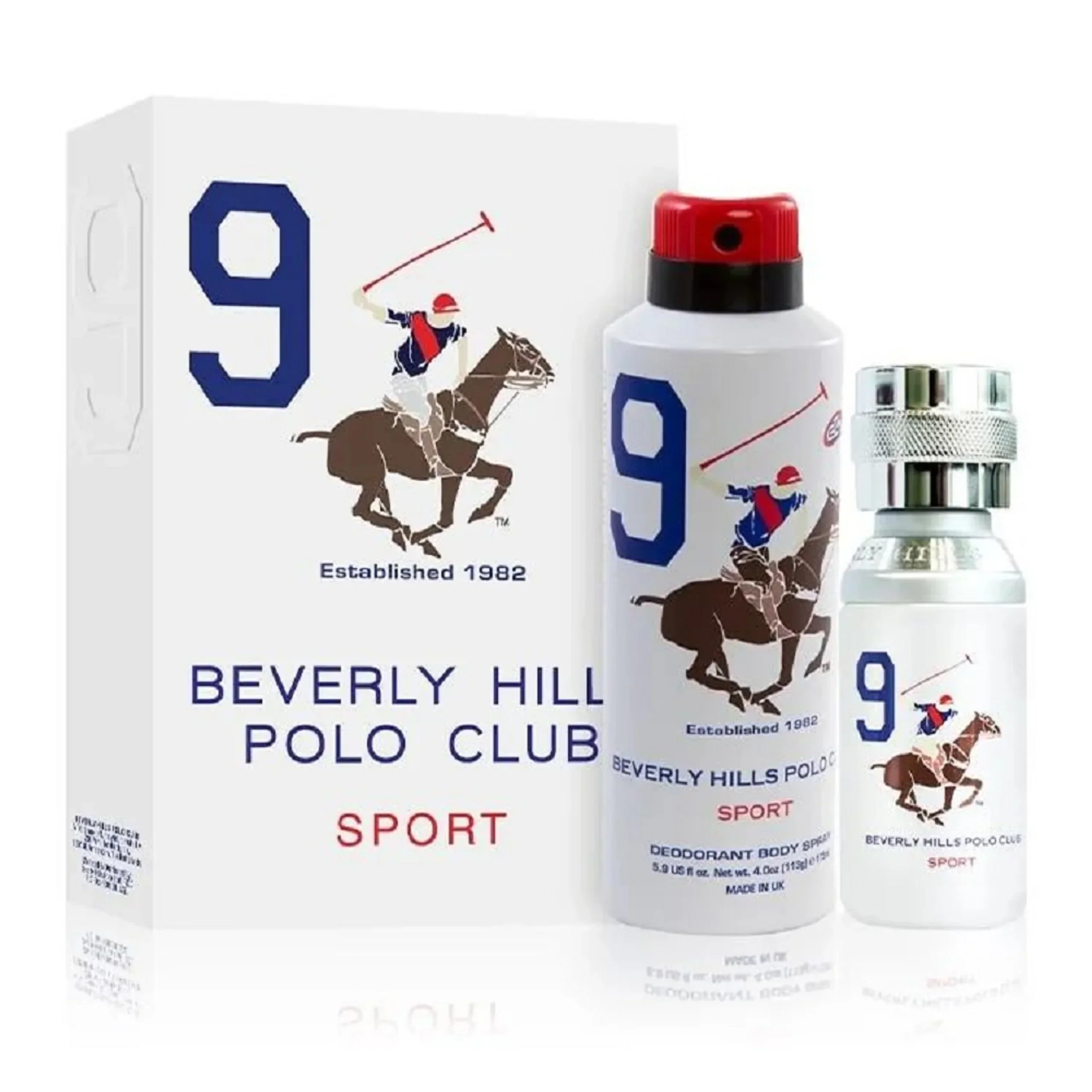 Beverly Hills Polo Club Sport 9 Eau de Toilette for Men - Image 3