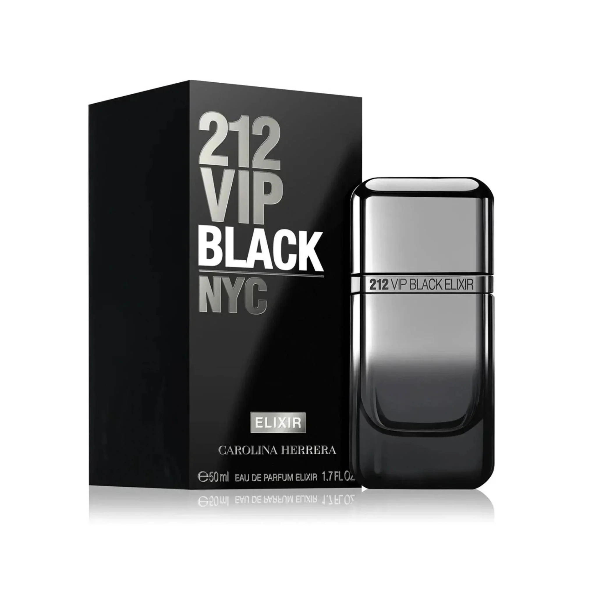 Carolina Herrera 212 VIP Black Elixir Eau de Parfum for Men - Image 2