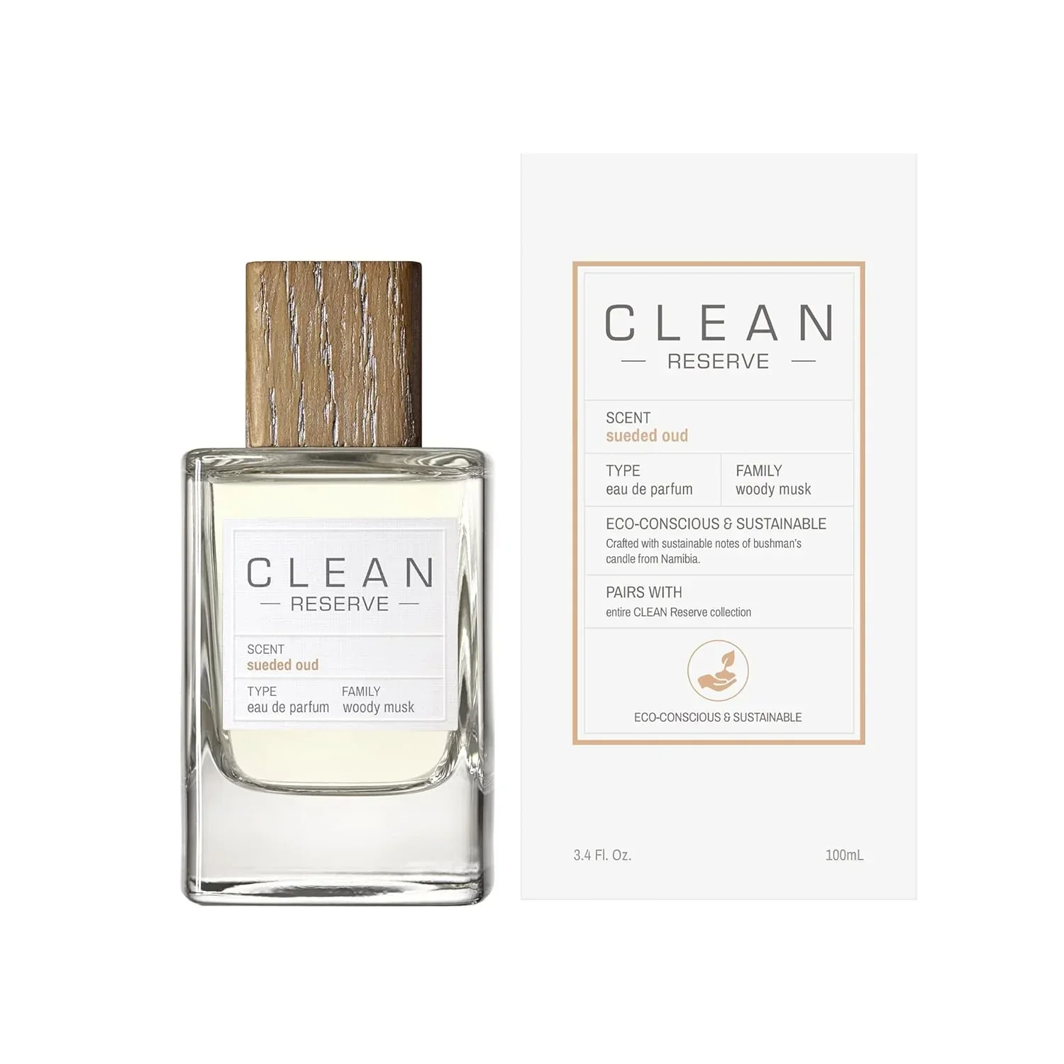 Clean Reserve Sueded Oud Eau de Parfum for Unisex