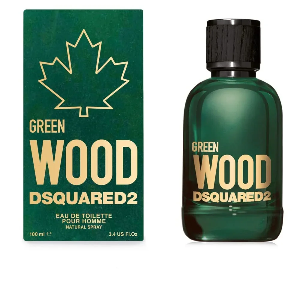 Dsquared2 Green Wood Eau de Toilette for Men - Image 2