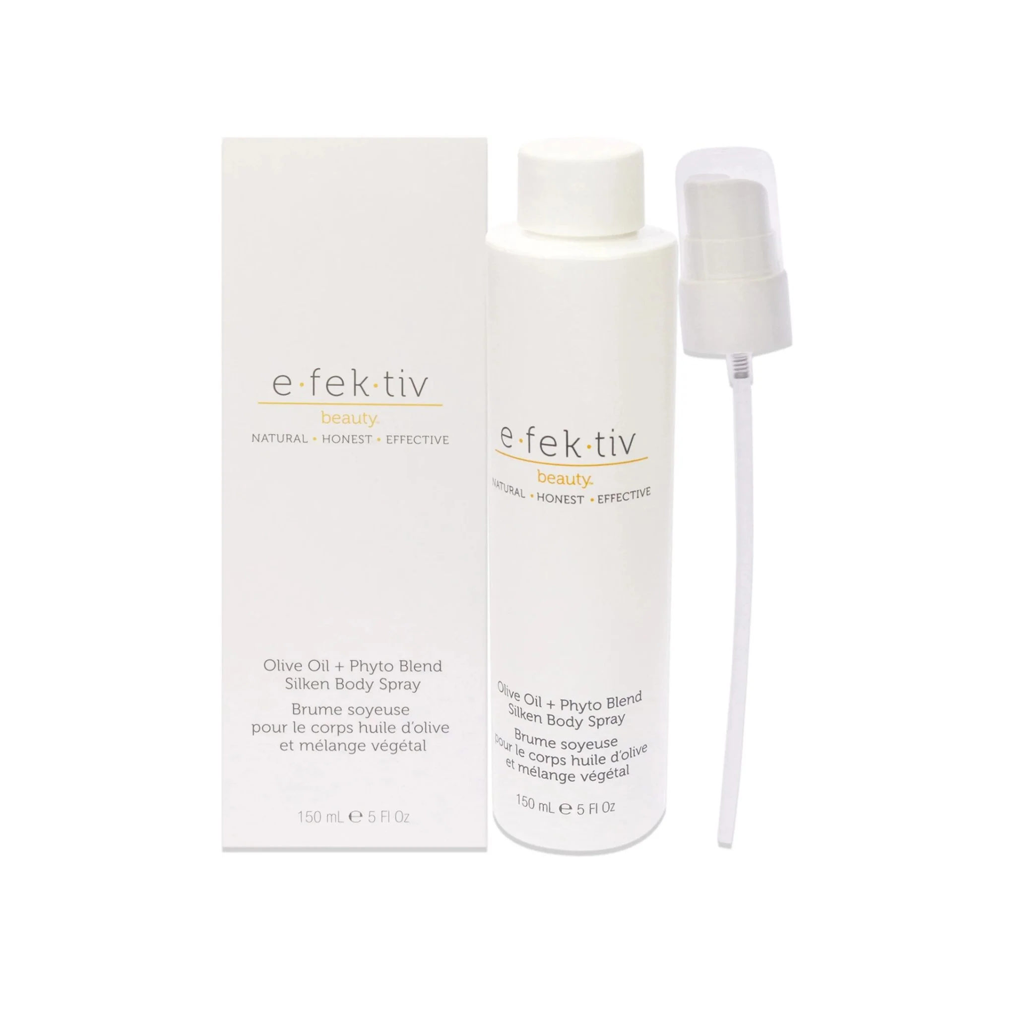 e.fek.tiv beauty Olive Oil Plus Phyto Blend Silken Body Spray for Unisex