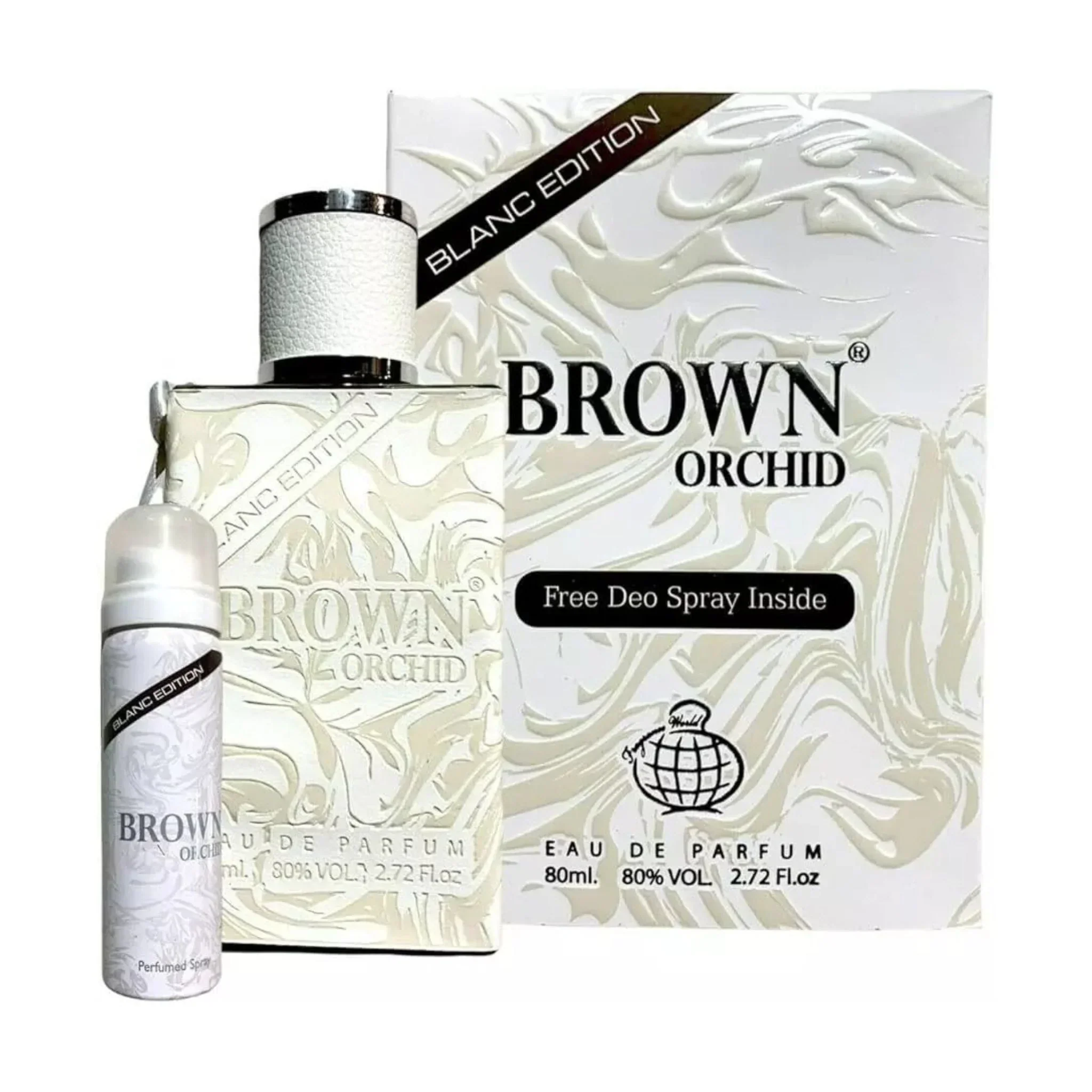 Fragrance World Brown Orchid Blanc Edition Eau de Parfum for Unisex