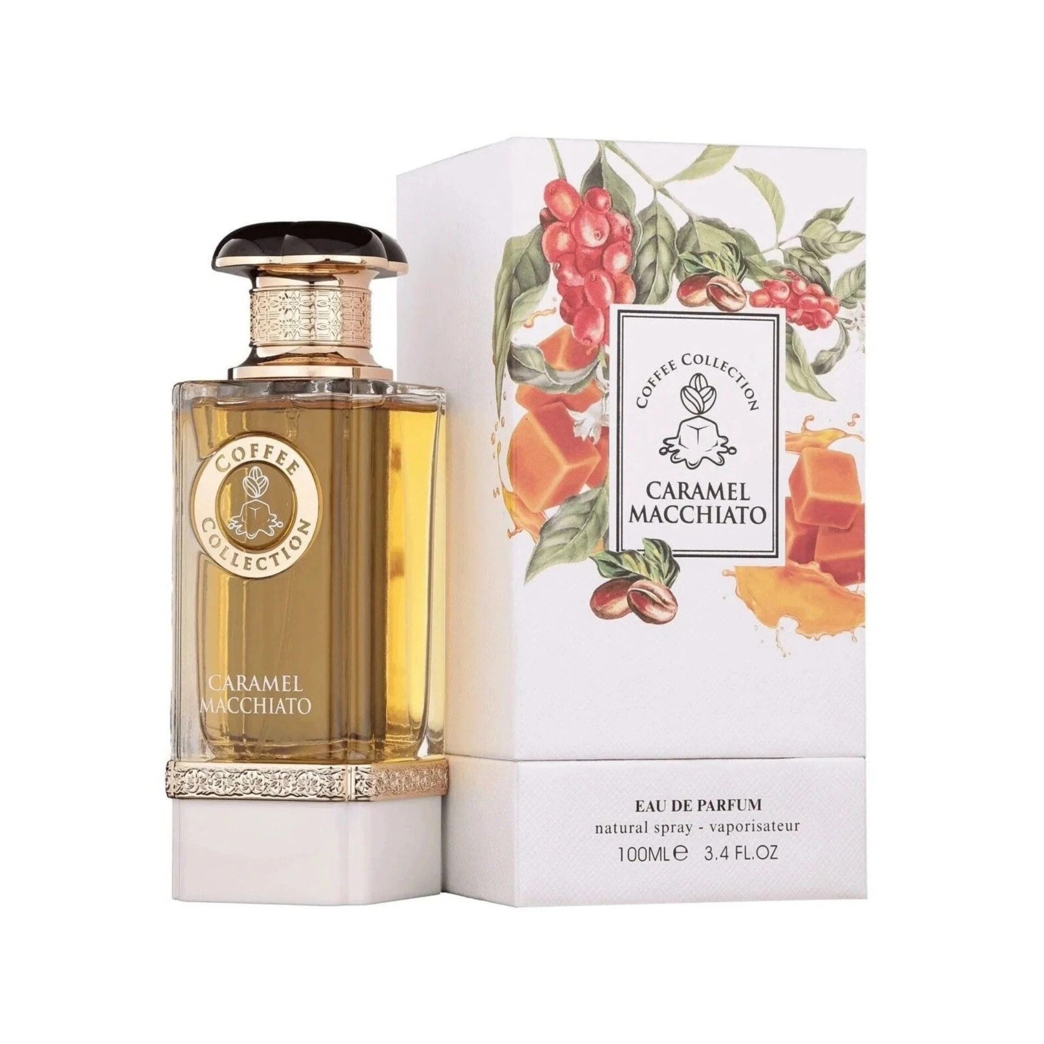 Fragrance World Caramel Macchiato Coffee Collection Eau de Parfum for Unisex