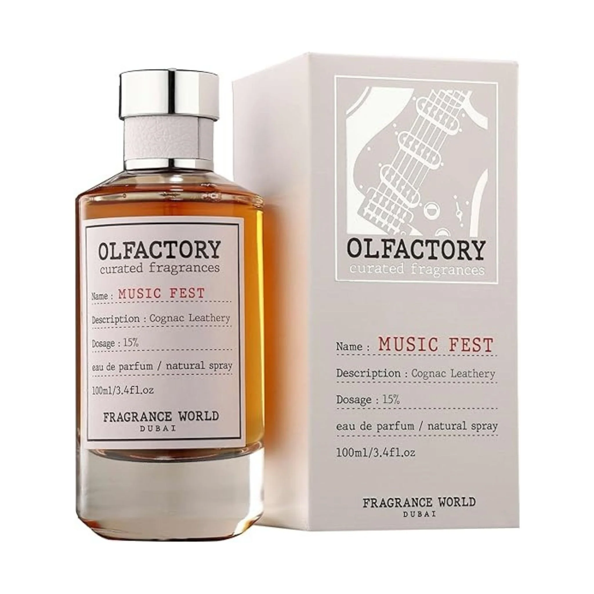 Fragrance World Music Fest Olfactory Curated Fragrance Eau de Parfum for Men