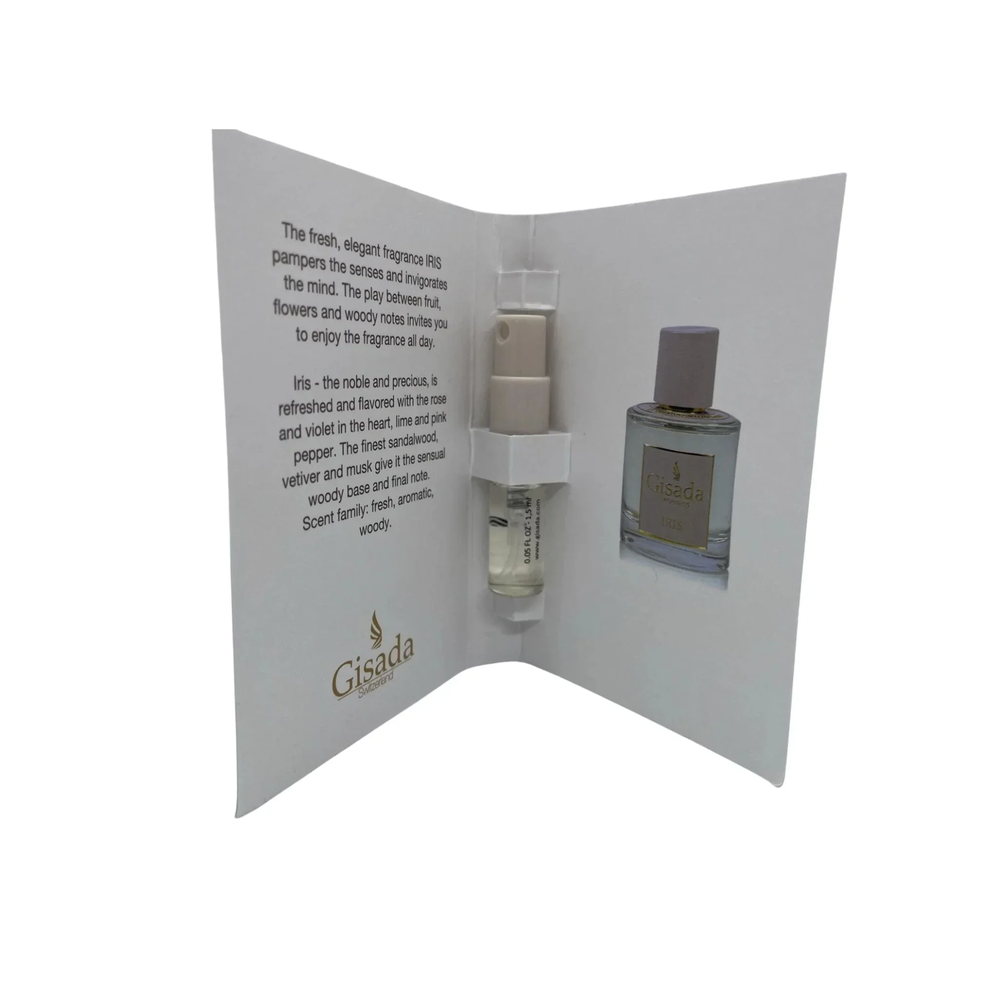Gisada Iris The Luxury Fragrance Parfum for Unisex