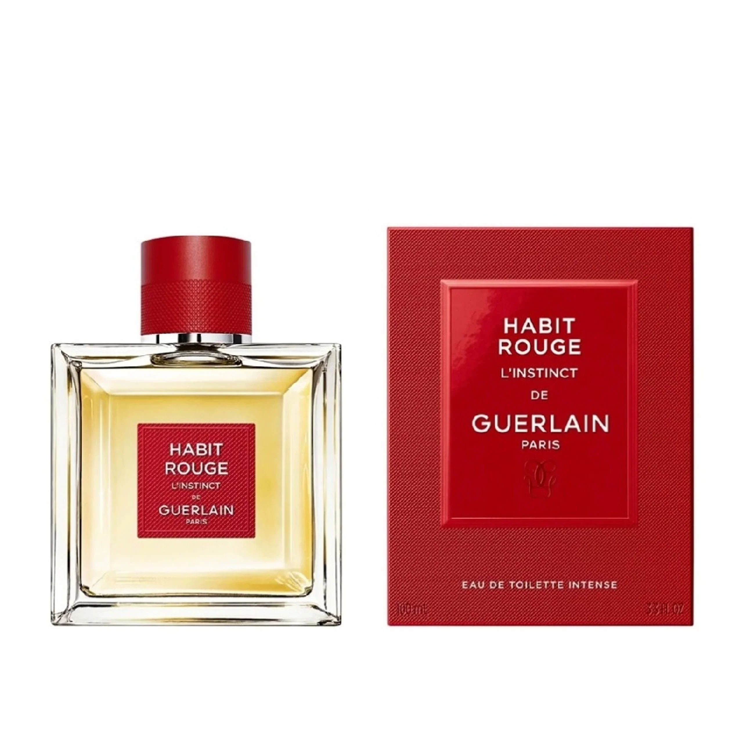 Guerlain Habit Rouge L'instinct Eau de Toilette for Men - Image 3