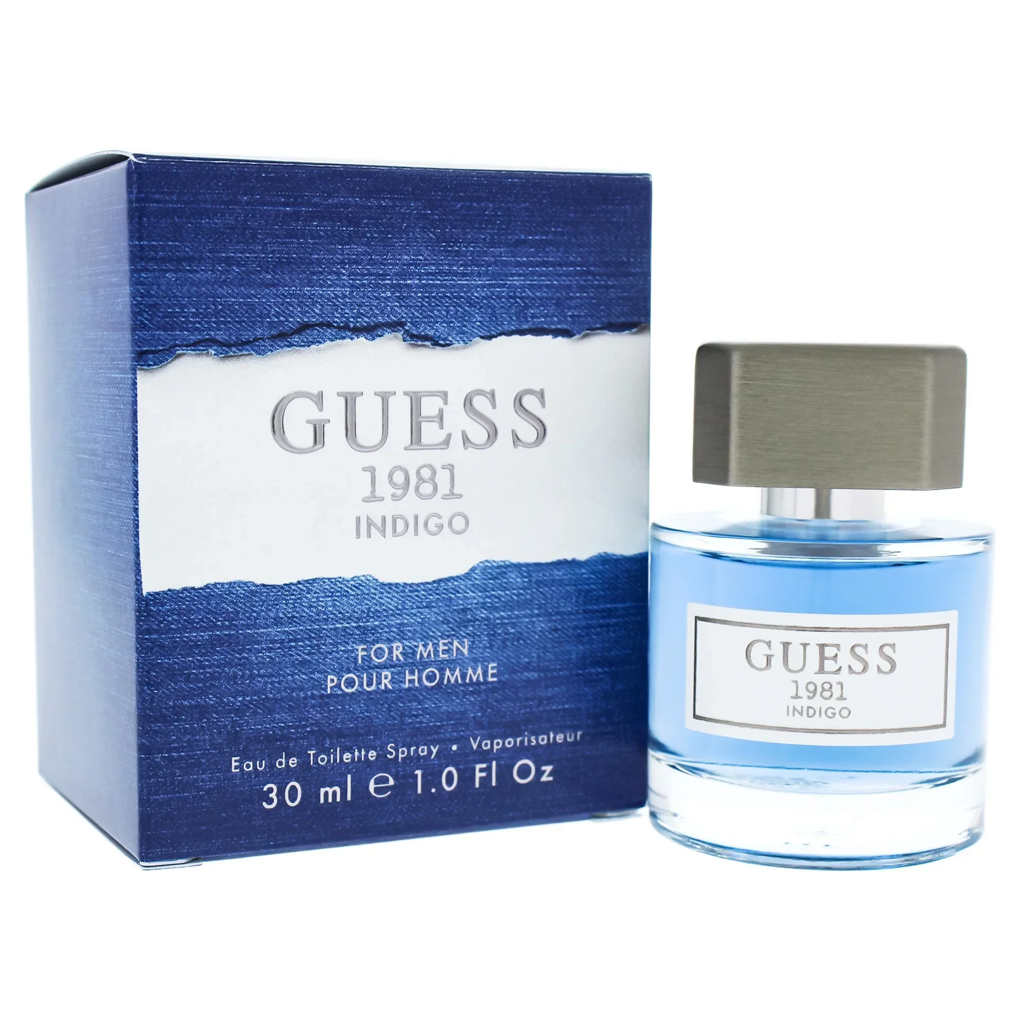 Guess 1981 Indigo Pour Homme Eau de Toilette for Men - Image 2