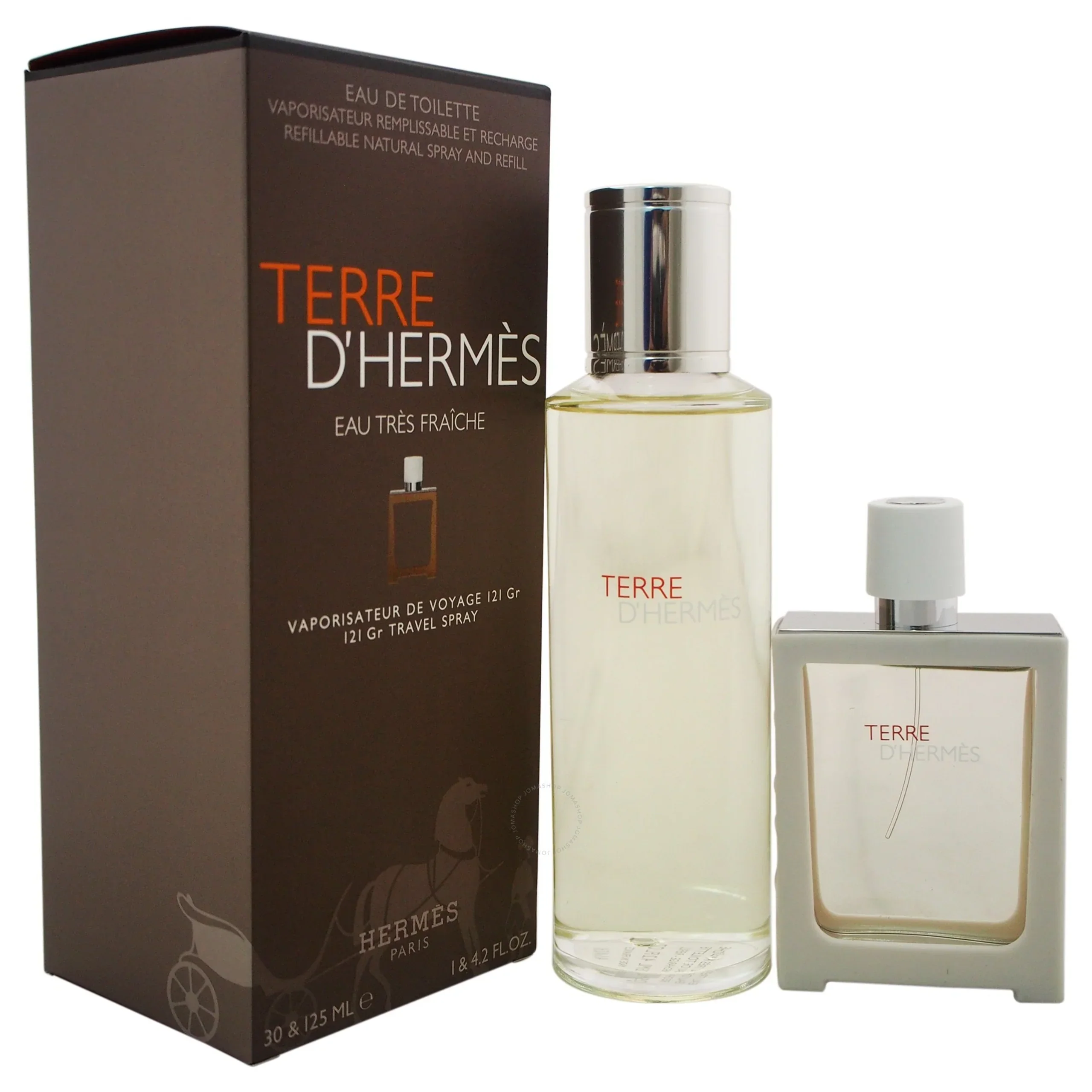 Hermes Terre d'Hermes Eau Tres Fraiche Eau de Toilette for Men - Image 3