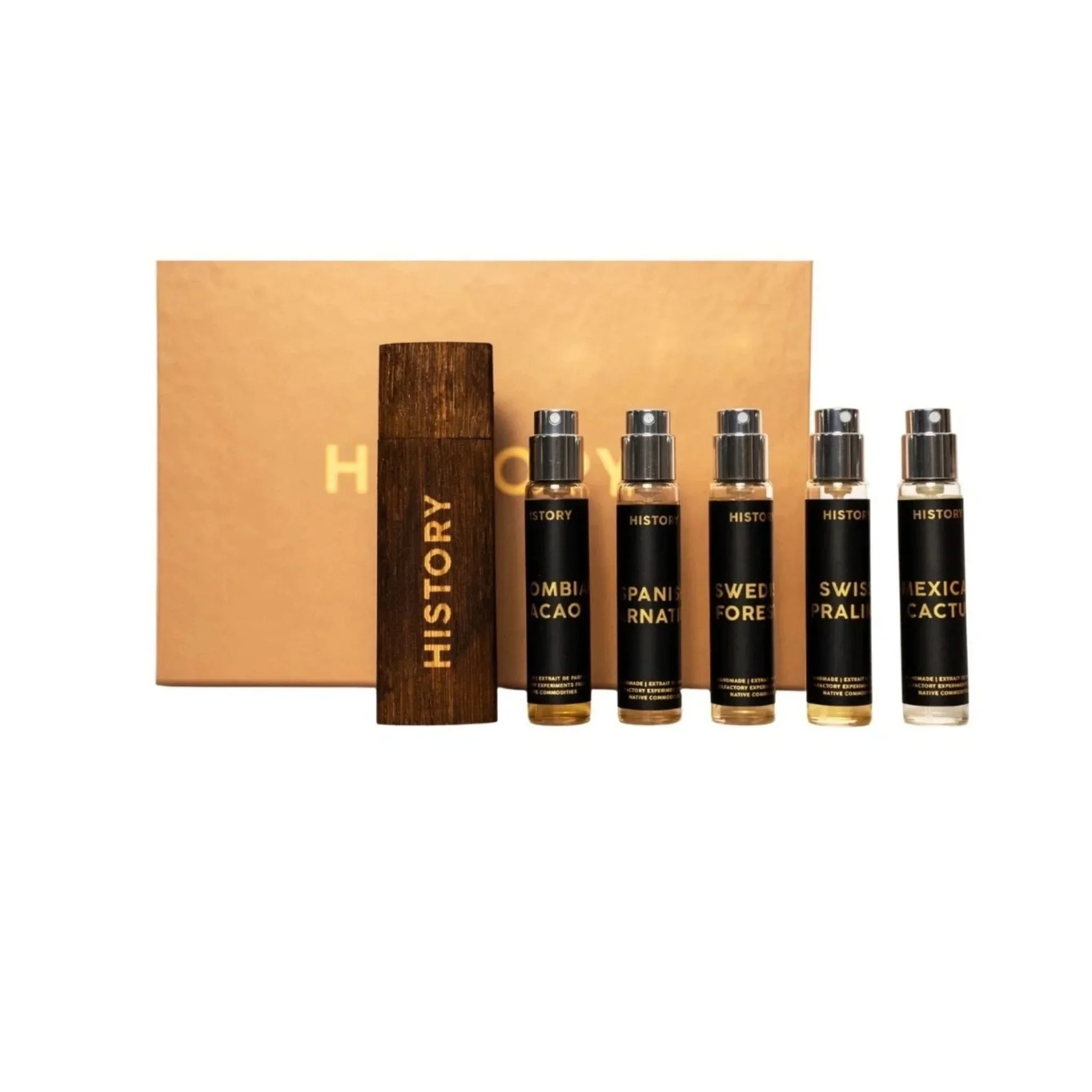 History Travel Set Extrait de Parfum for Unisex