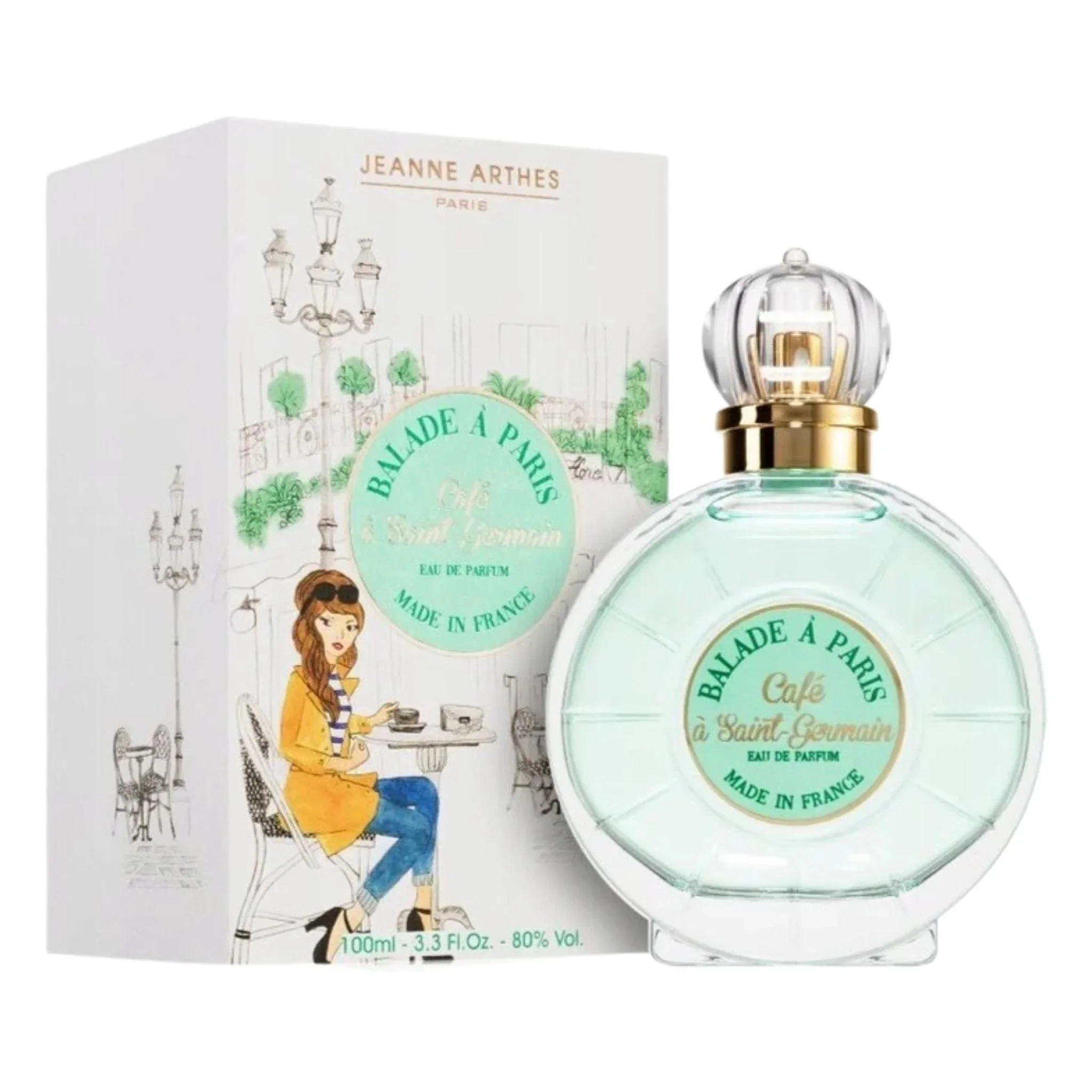 Jeanne Arthes Cafe a Saint-Germain Balade A Paris Eau de Parfum for Women