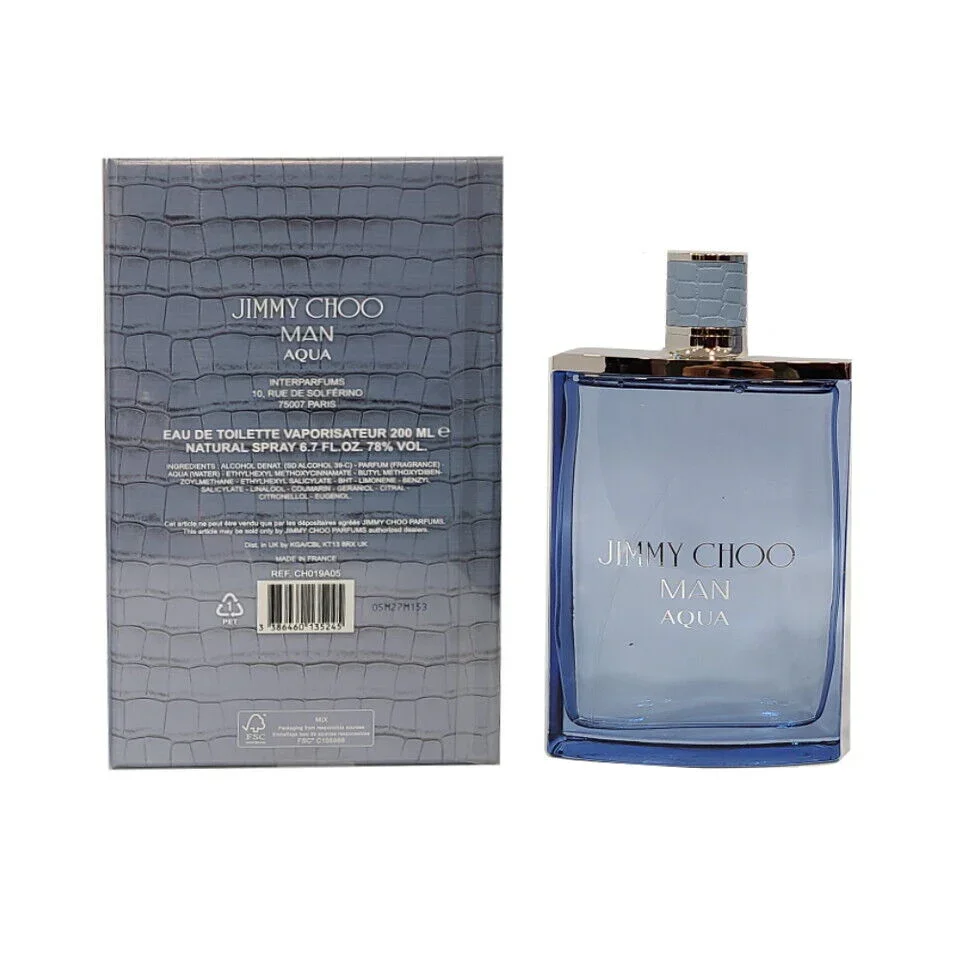 Jimmy Choo Man Aqua Eau de Toilette for Men - Image 5