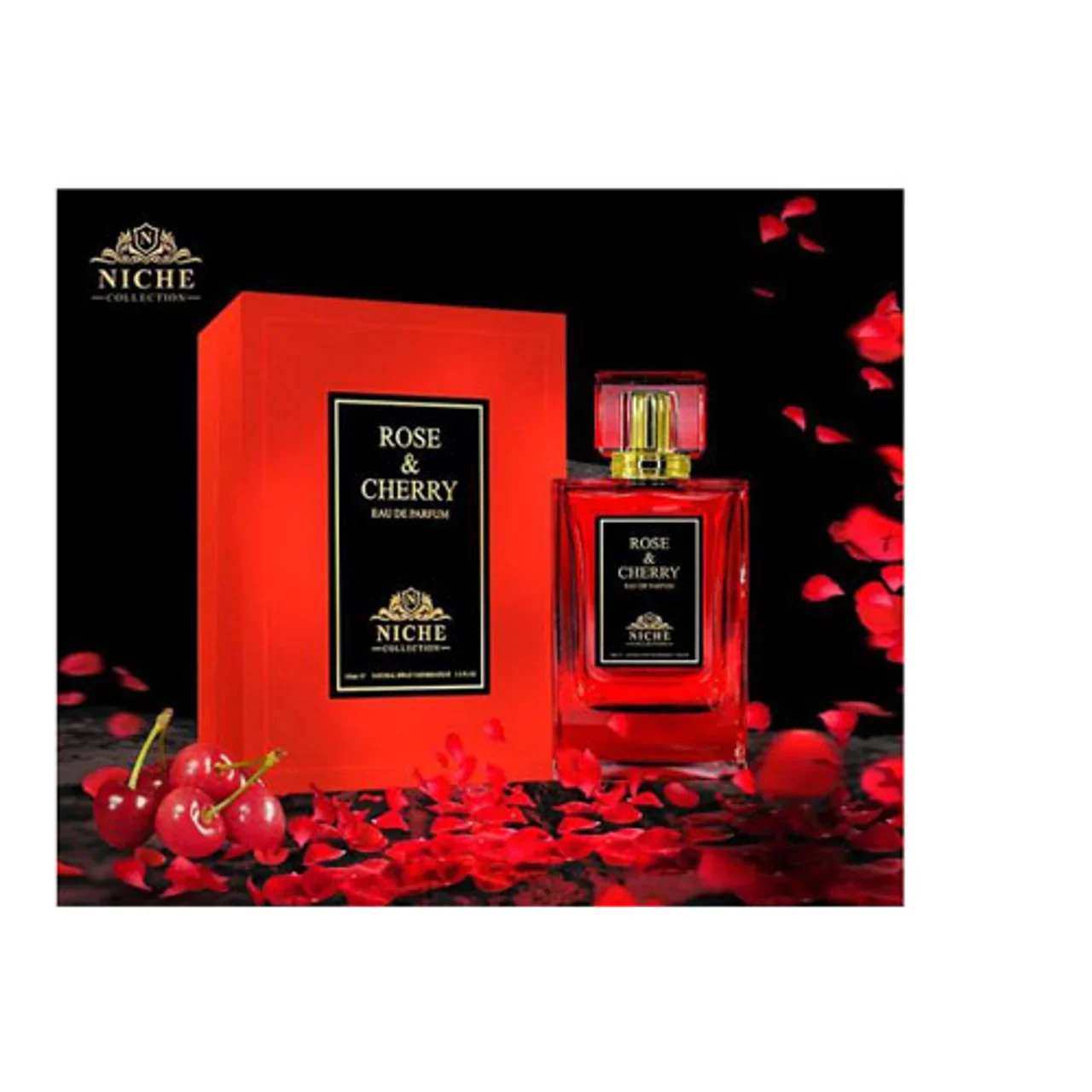 Khalis Rose & Cherry Eau de Parfum for Women
