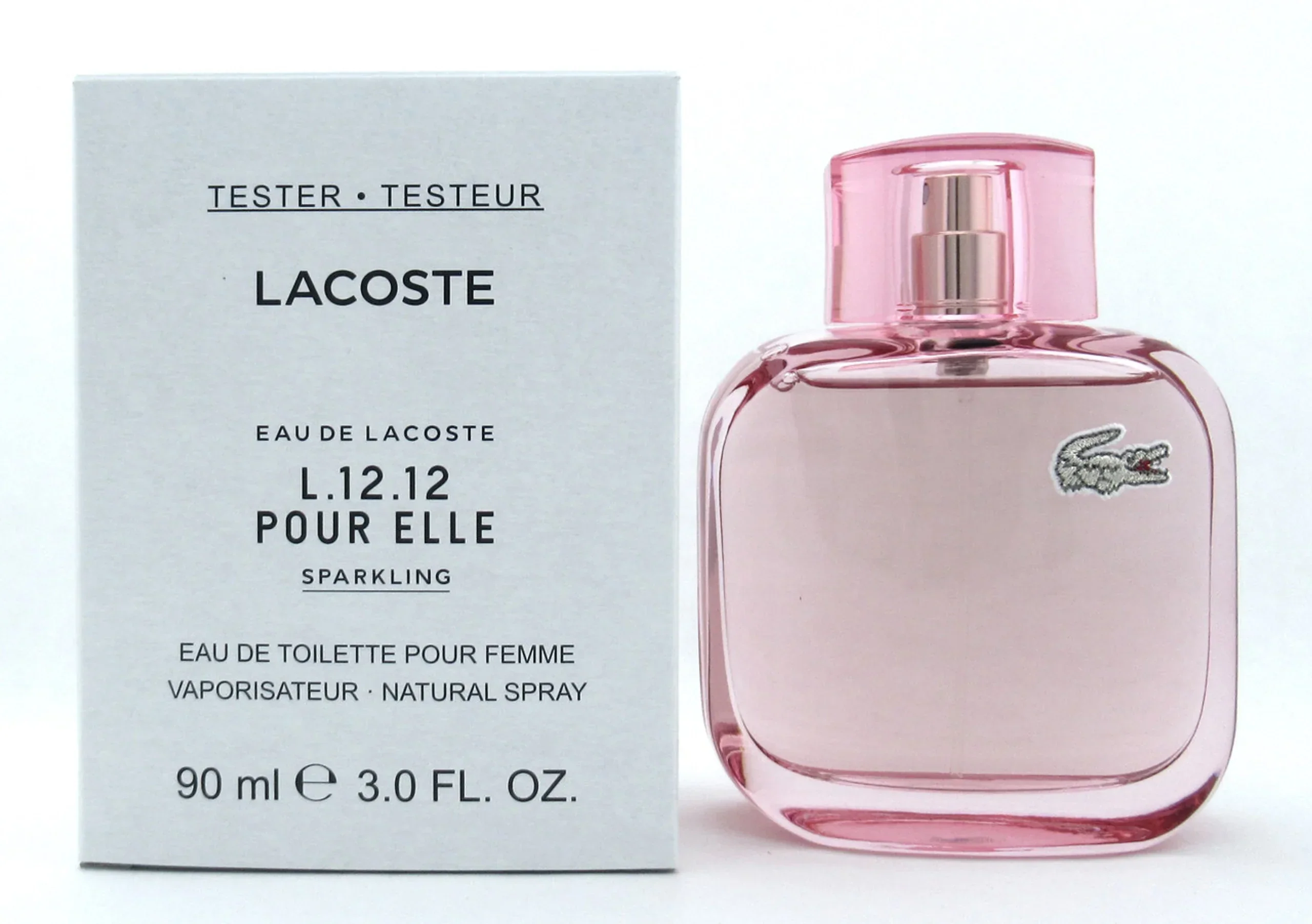 Lacoste Eau De Lacoste L.12.12 Pour Elle Sparkling Eau de Toilette for Women - Image 3