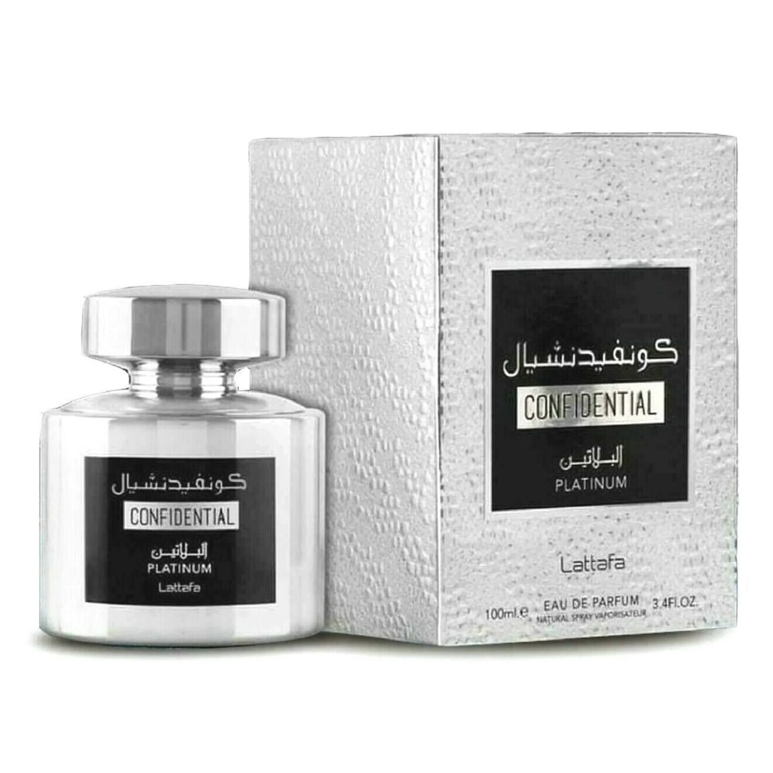 Lattafa Confidential Platinum Eau de Parfum for Unisex