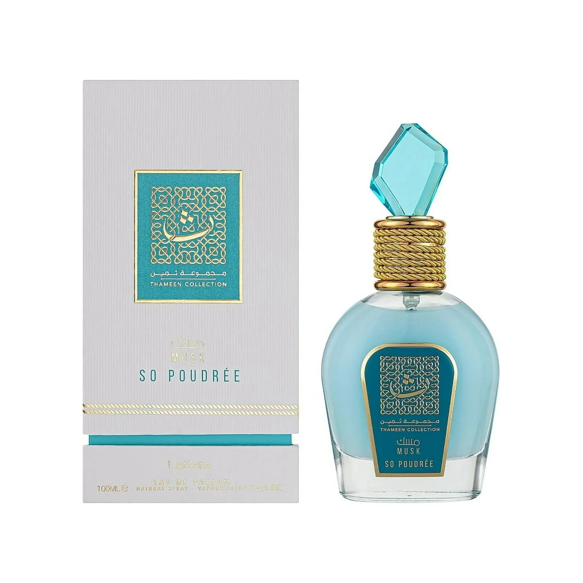 Lattafa Musk So Poudree Thameen Collection Eau de Parfum for Unisex