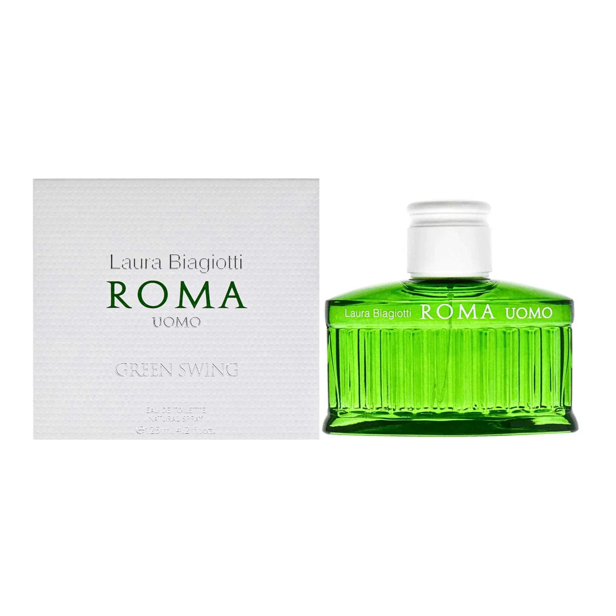 Laura Biagiotti Roma Uomo Green Swing Eau de Toilette for Men - Image 5