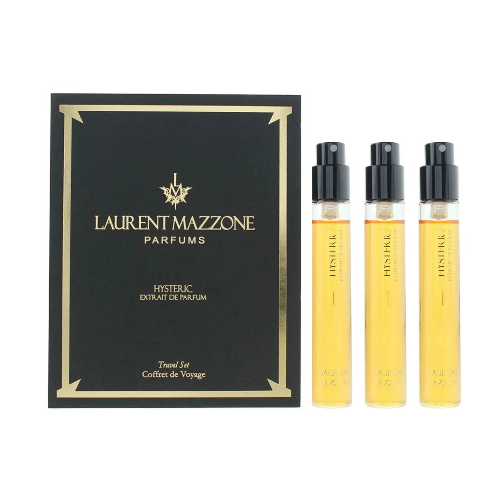 Laurent Mazzone Parfums Hysteric Travel Set Extrait de Parfum for Unisex