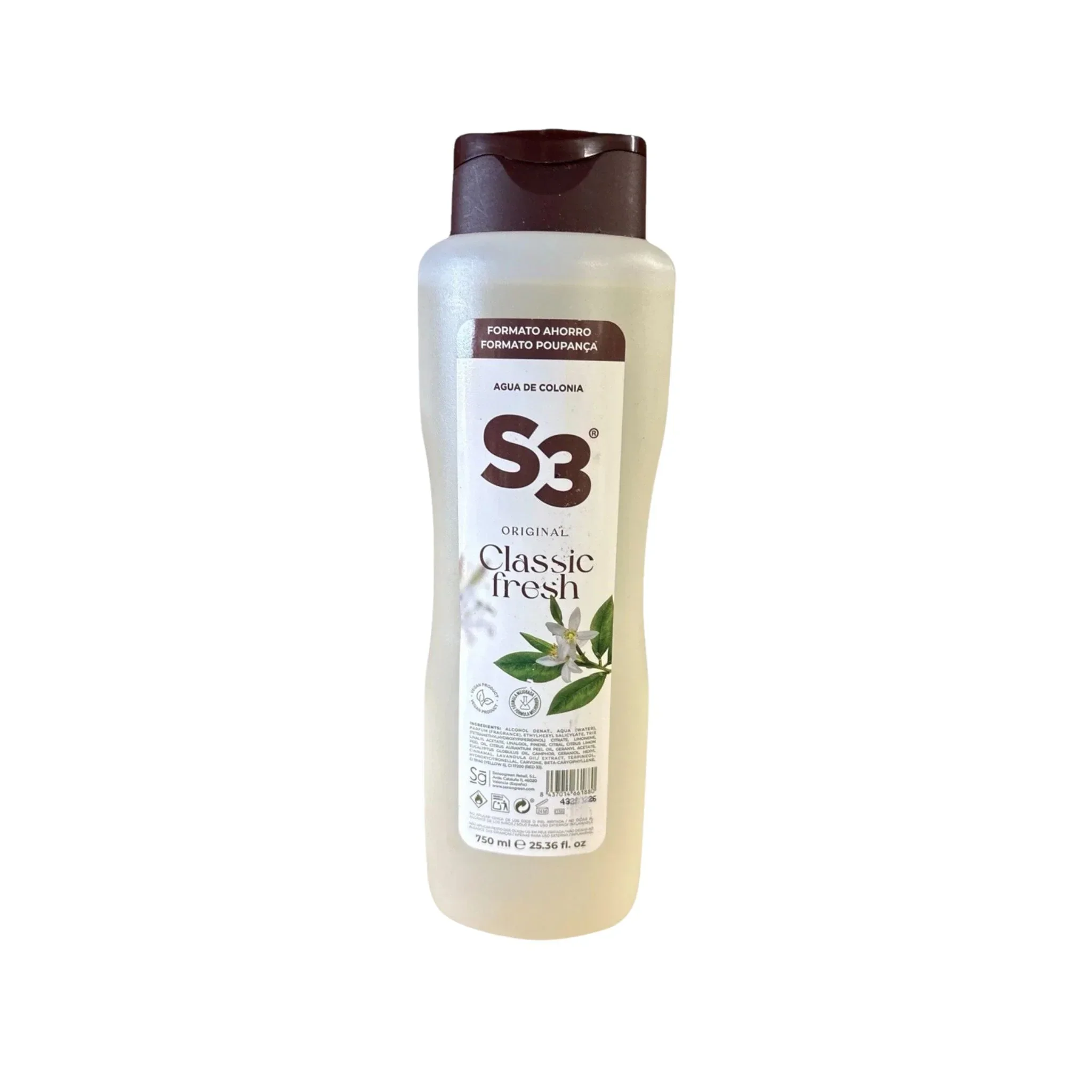 Legrain S3 Classic Fresh Aroma Eau de Cologne for Unisex