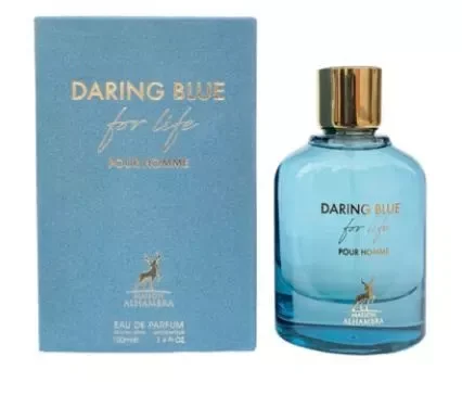 Maison Alhambra Daring Blue For Life Pour Homme Eau de Parfum for Men