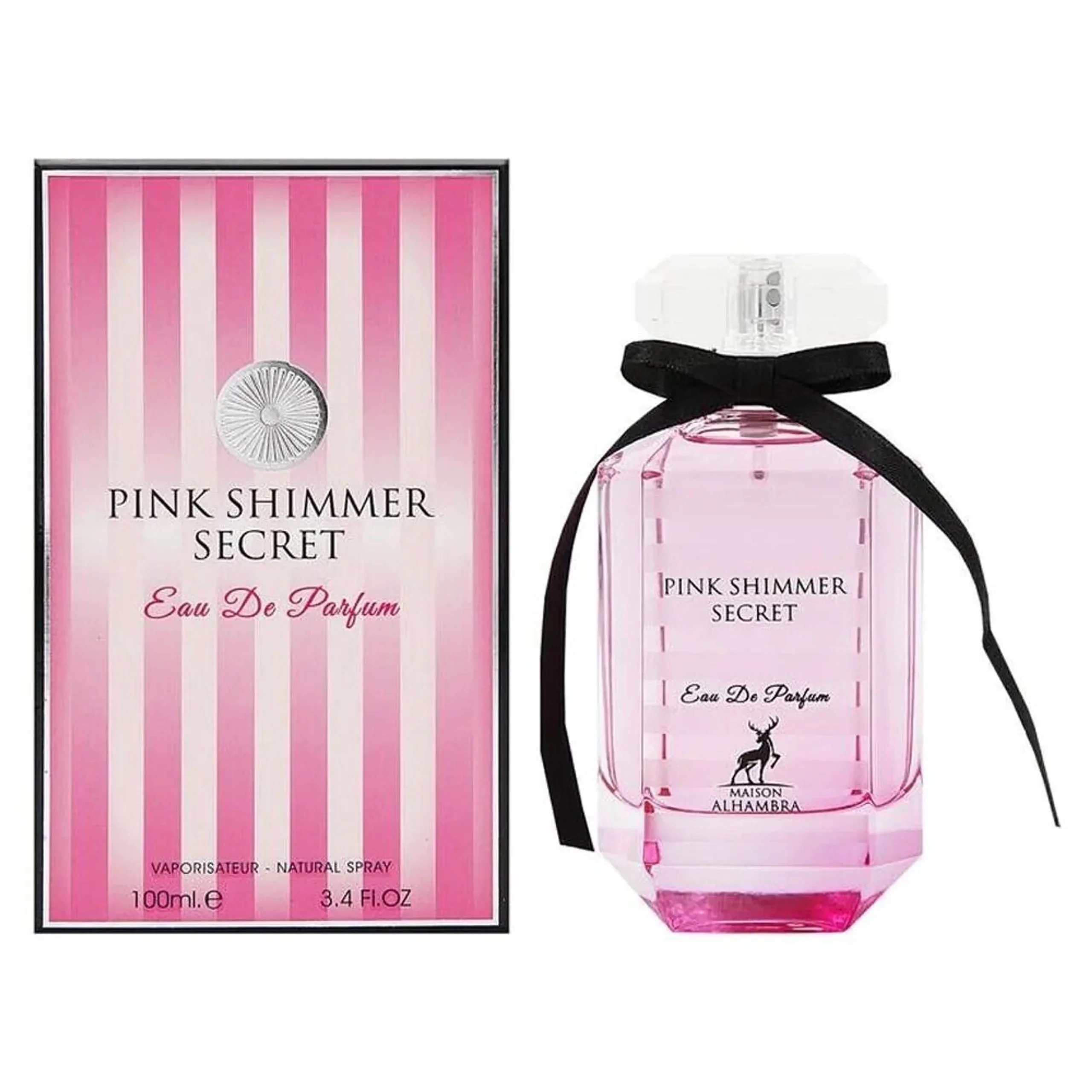 Maison Alhambra Pink Shimmer Secret Eau de Parfum for Women