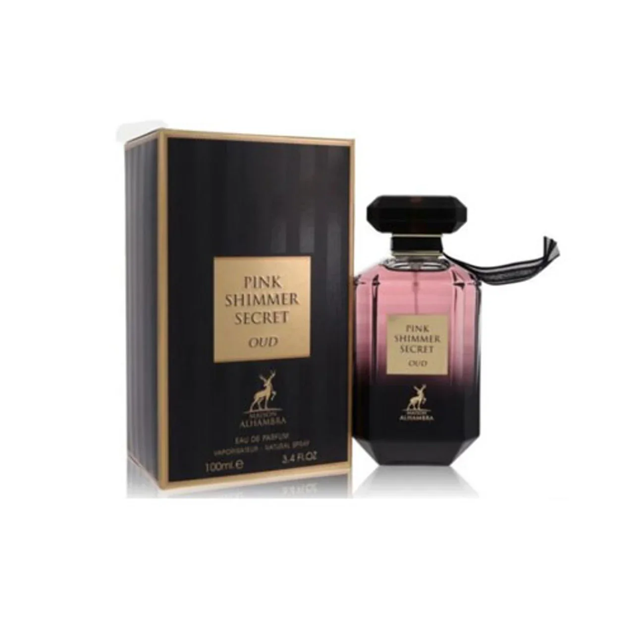 Maison Alhambra Pink Shimmer Secret Oud Eau de Parfum for Women