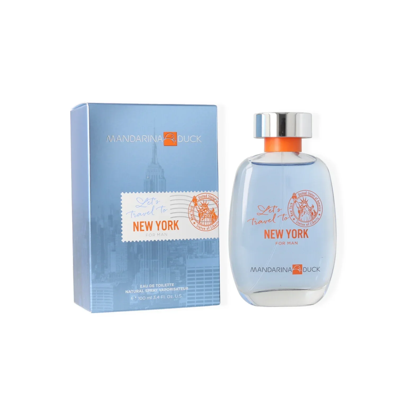 Mandarina Duck Let's Travel To New York For Man Eau de Toilette for Men