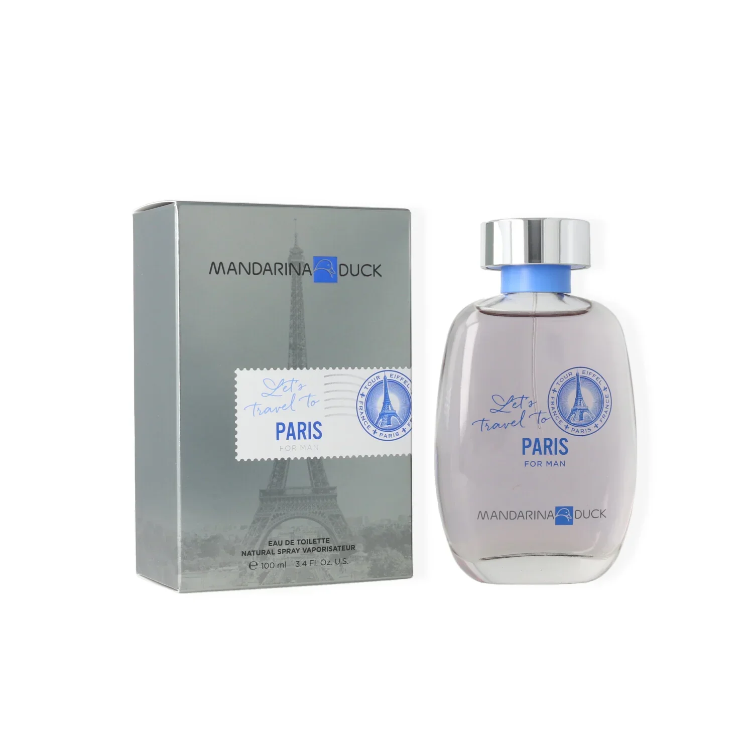 Mandarina Duck Let's Travel To Paris For Man Eau de Toilette for Men