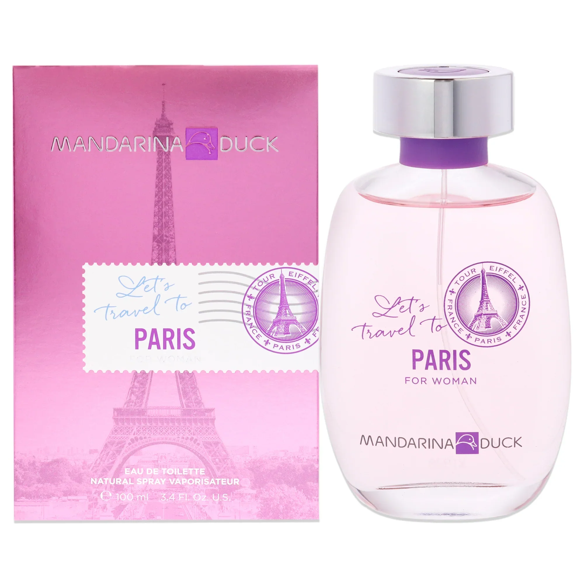 Mandarina Duck Let's Travel To Paris For Woman Eau de Toilette for Women