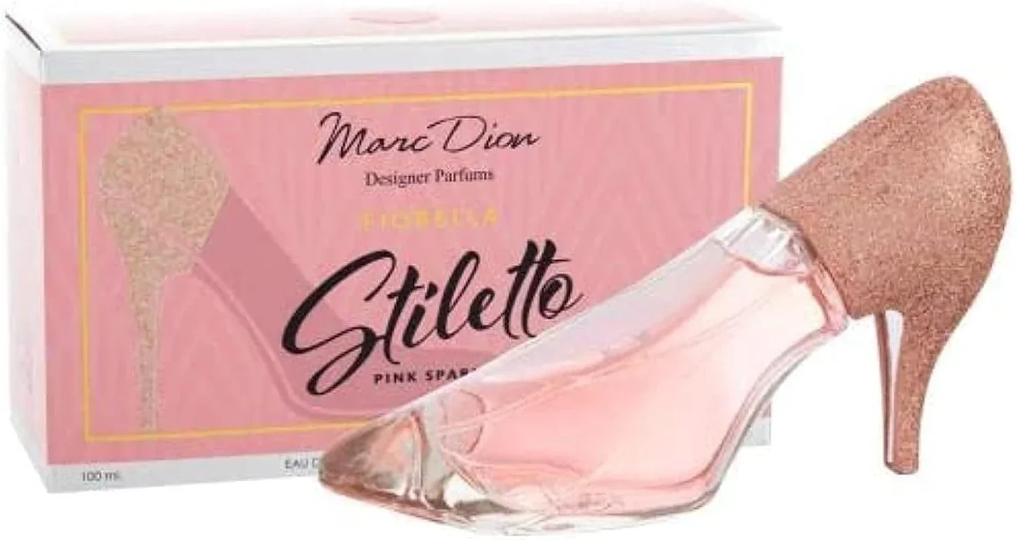Marc Dion Fiorella Stiletto Pink Sparkle Eau de Parfum for Women