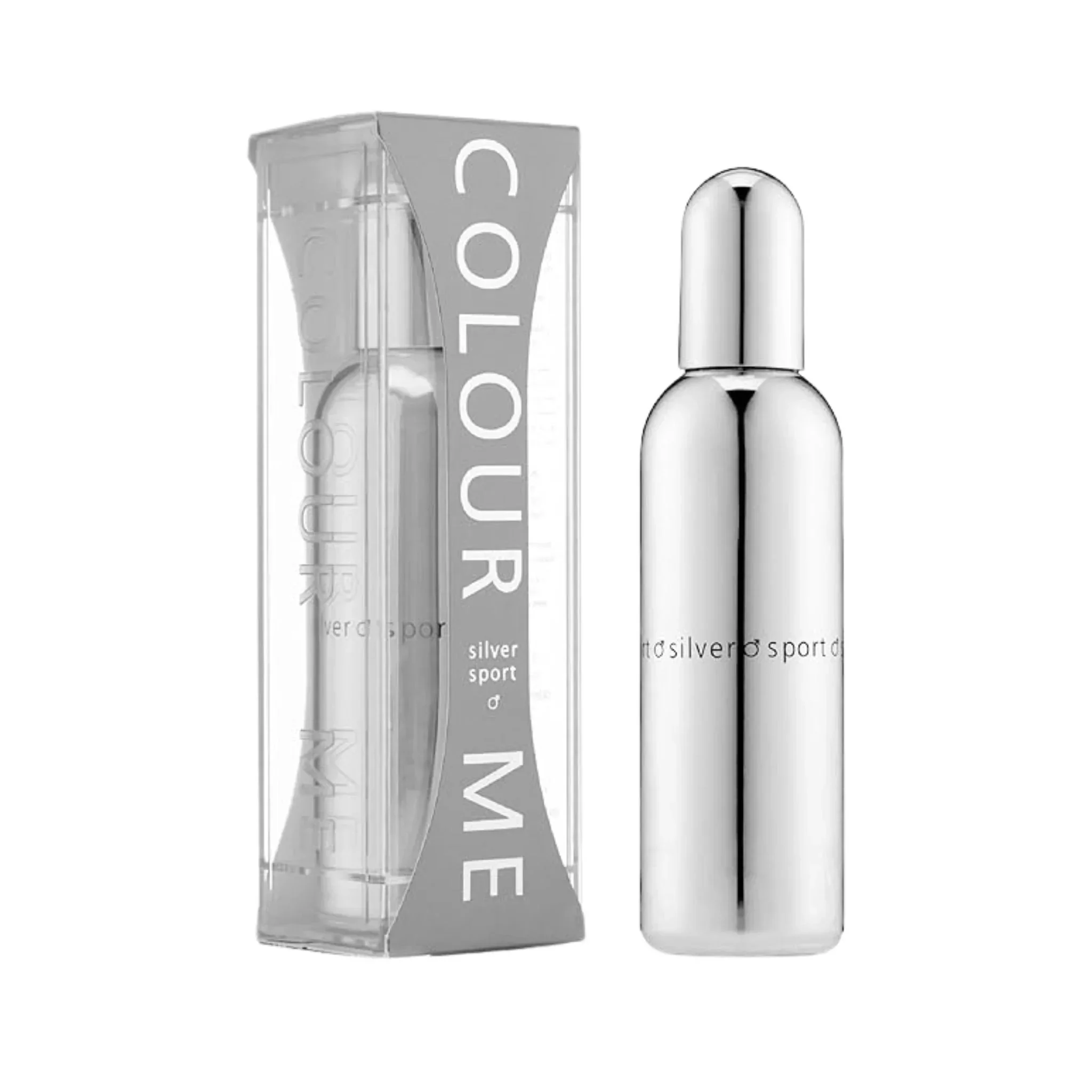Milton Lloyd Colour Me Silver Sport Eau de Parfum for Men - Image 2